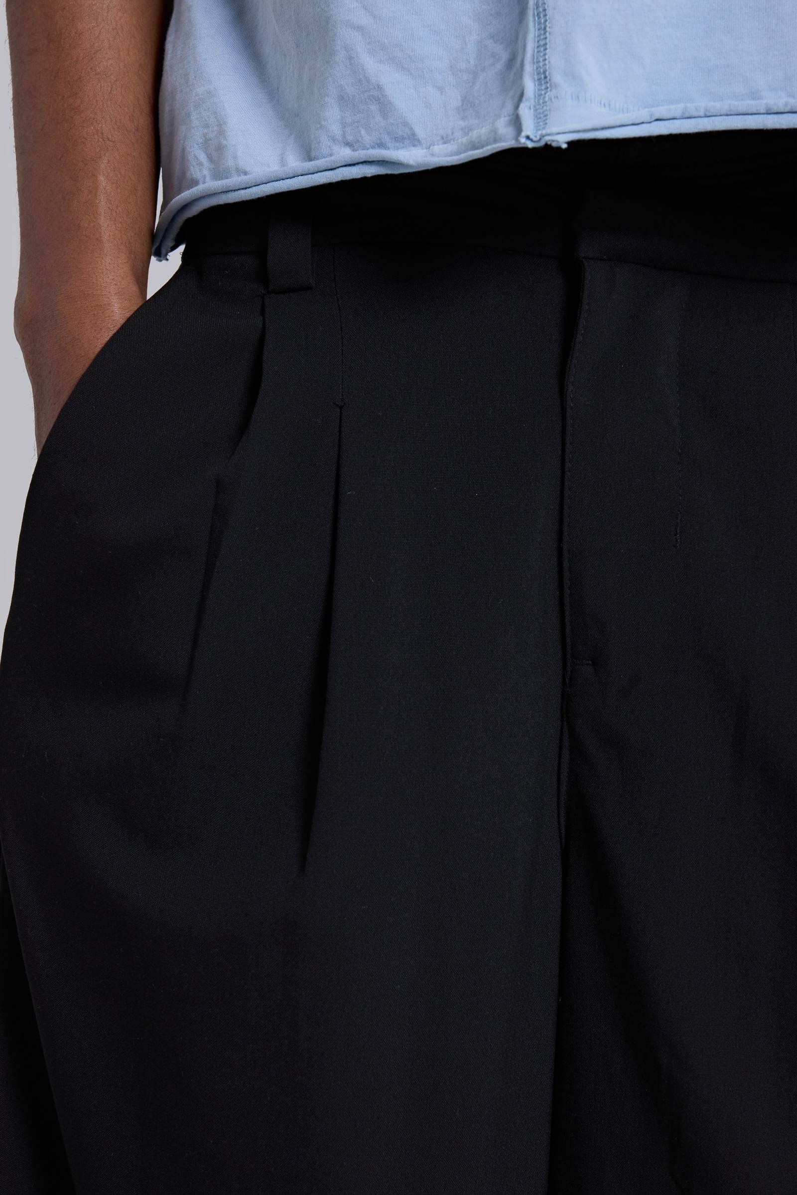 Black Goliath Tailored Baggy Shorts