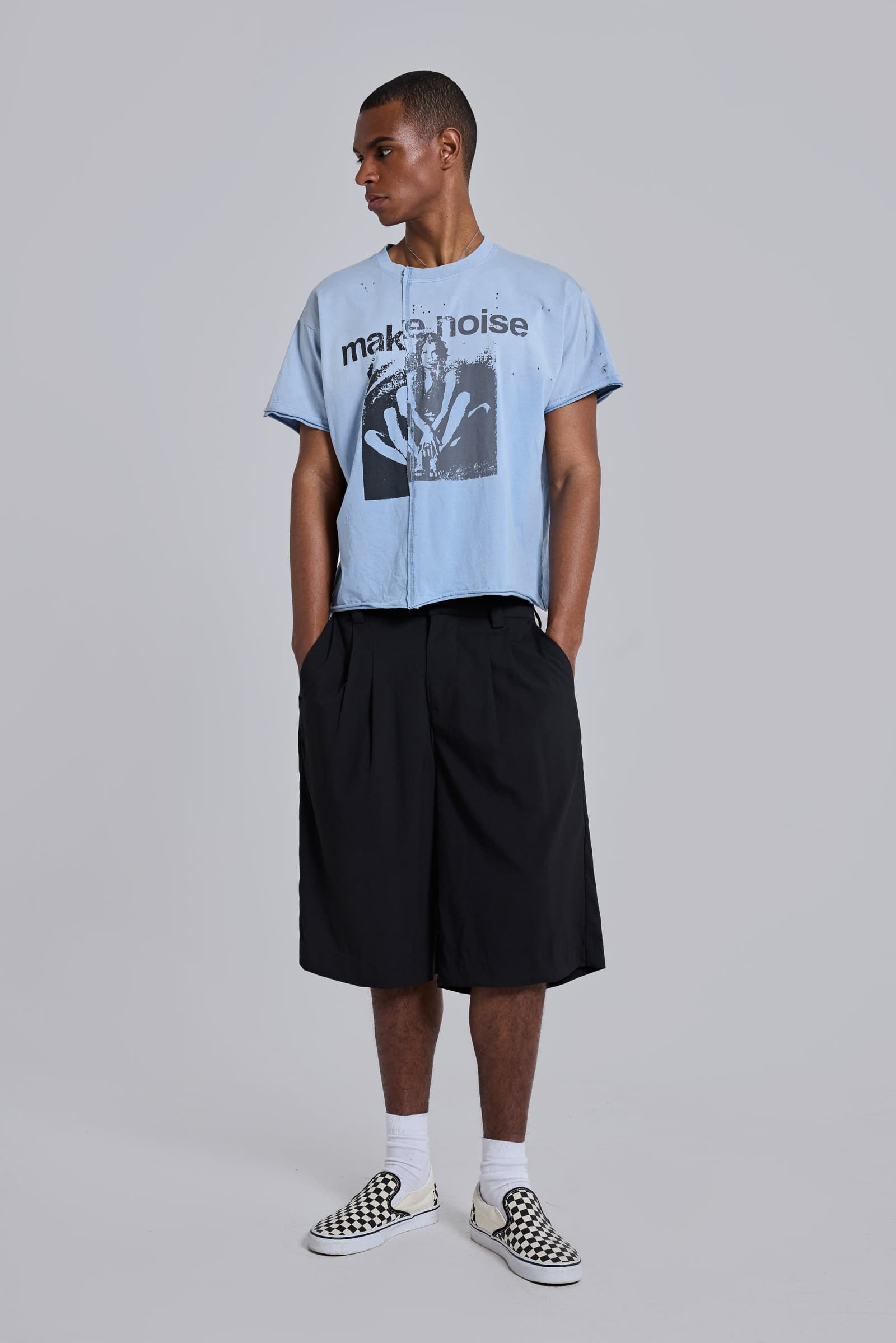 Black Goliath Tailored Baggy Shorts