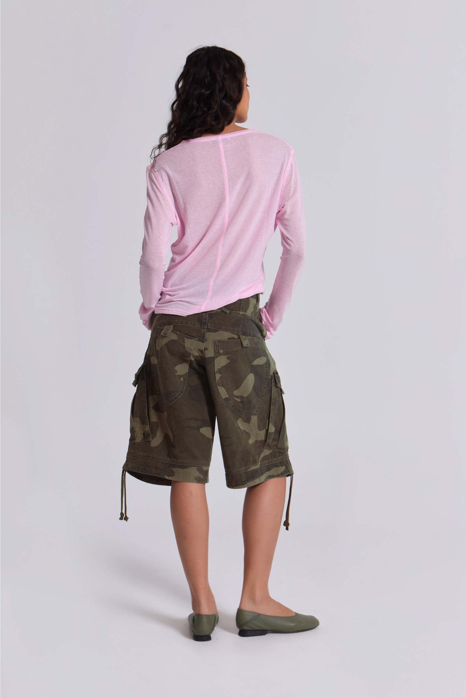 Cadet Camo Baggy Shorts