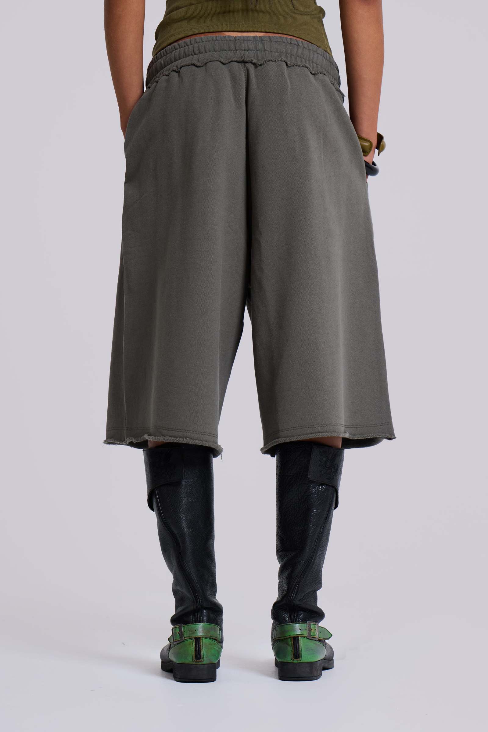 Khaki Monster Shorts