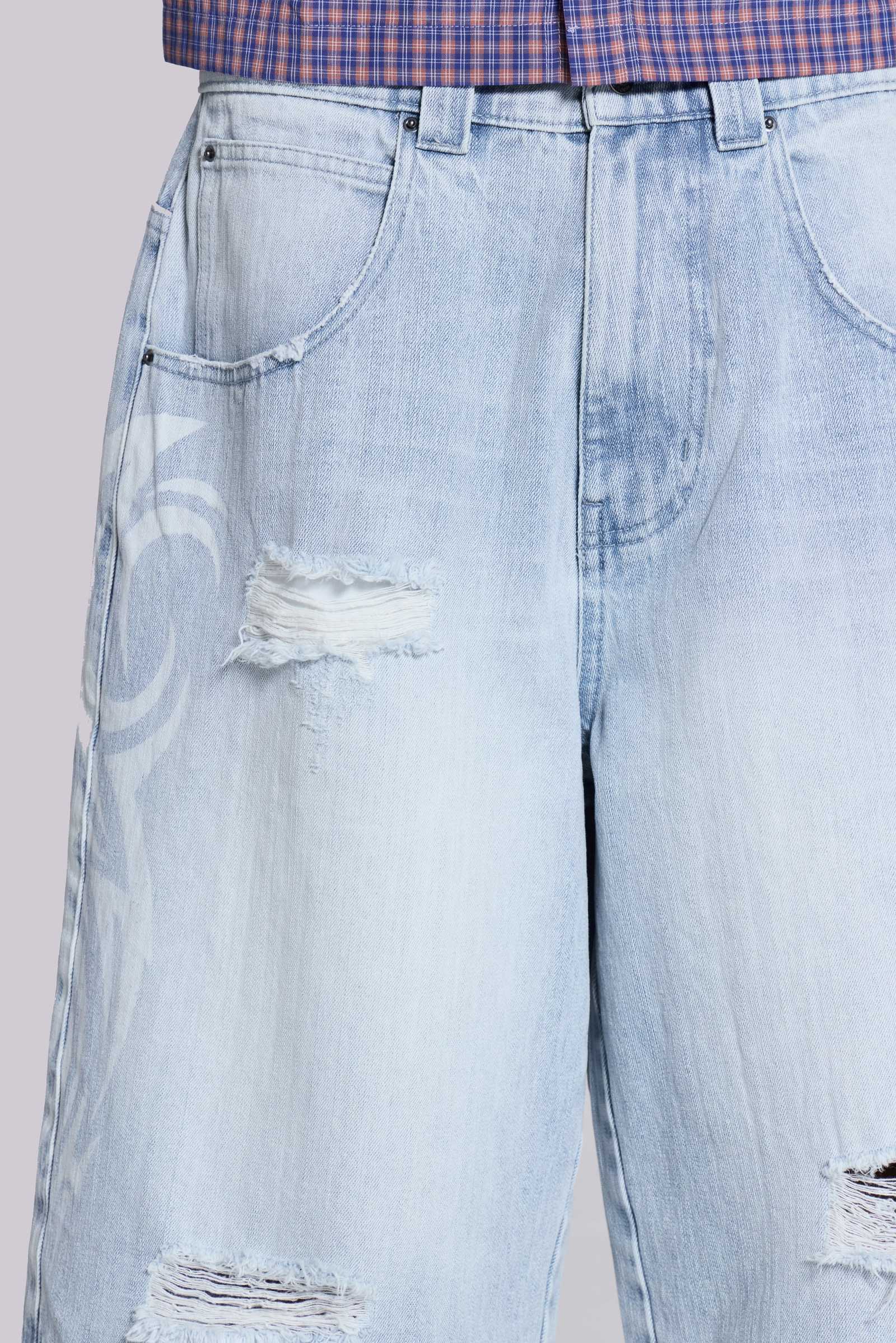 JADED LONDON Bleach Blade Colossus Jorts(関税/送料込) Bleach Blade Colossus Jorts | Jaded London | Clothing
