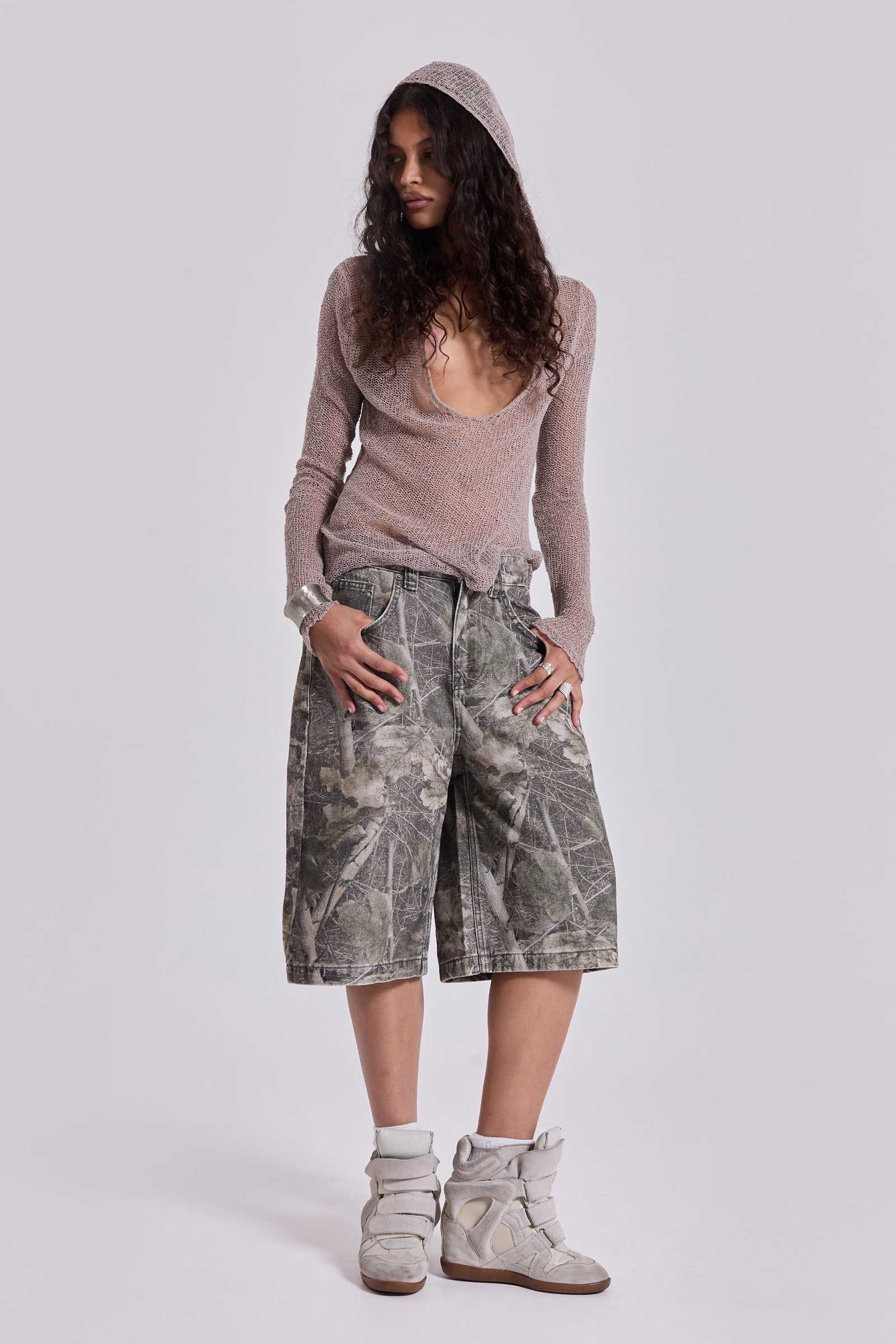 Woodland Camo Colossus Jorts