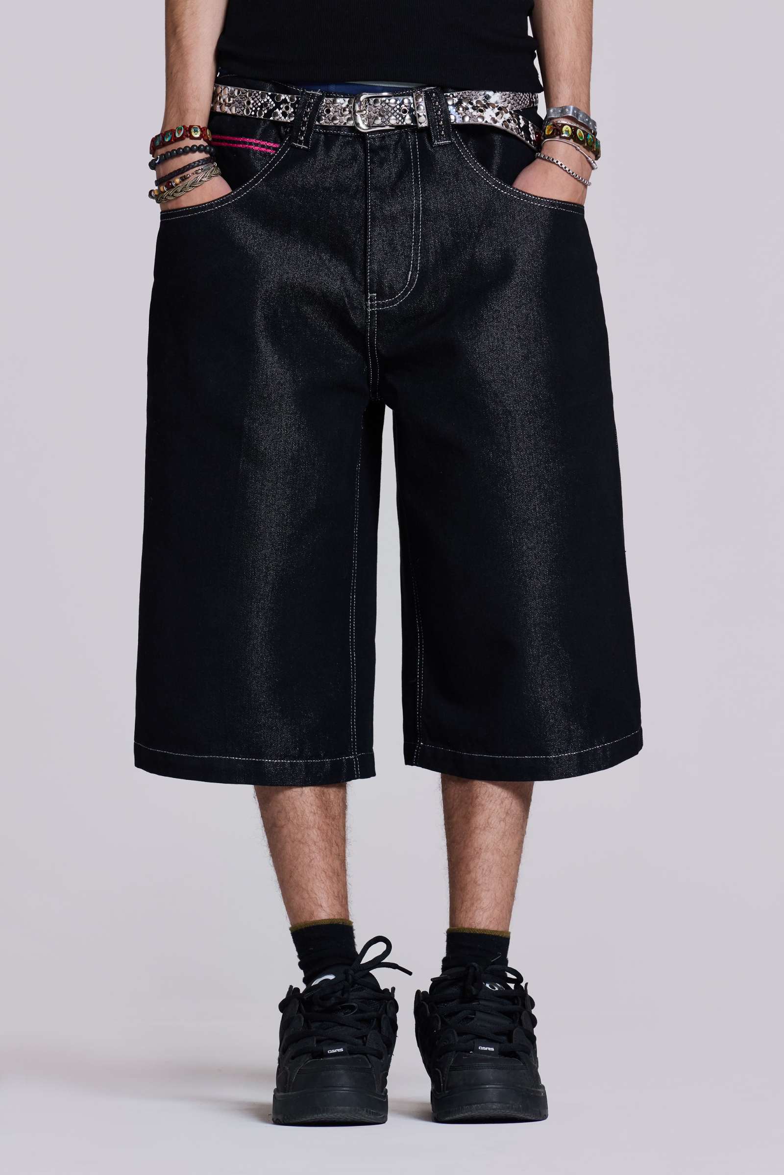 Sapphire Cross Colossus Jorts