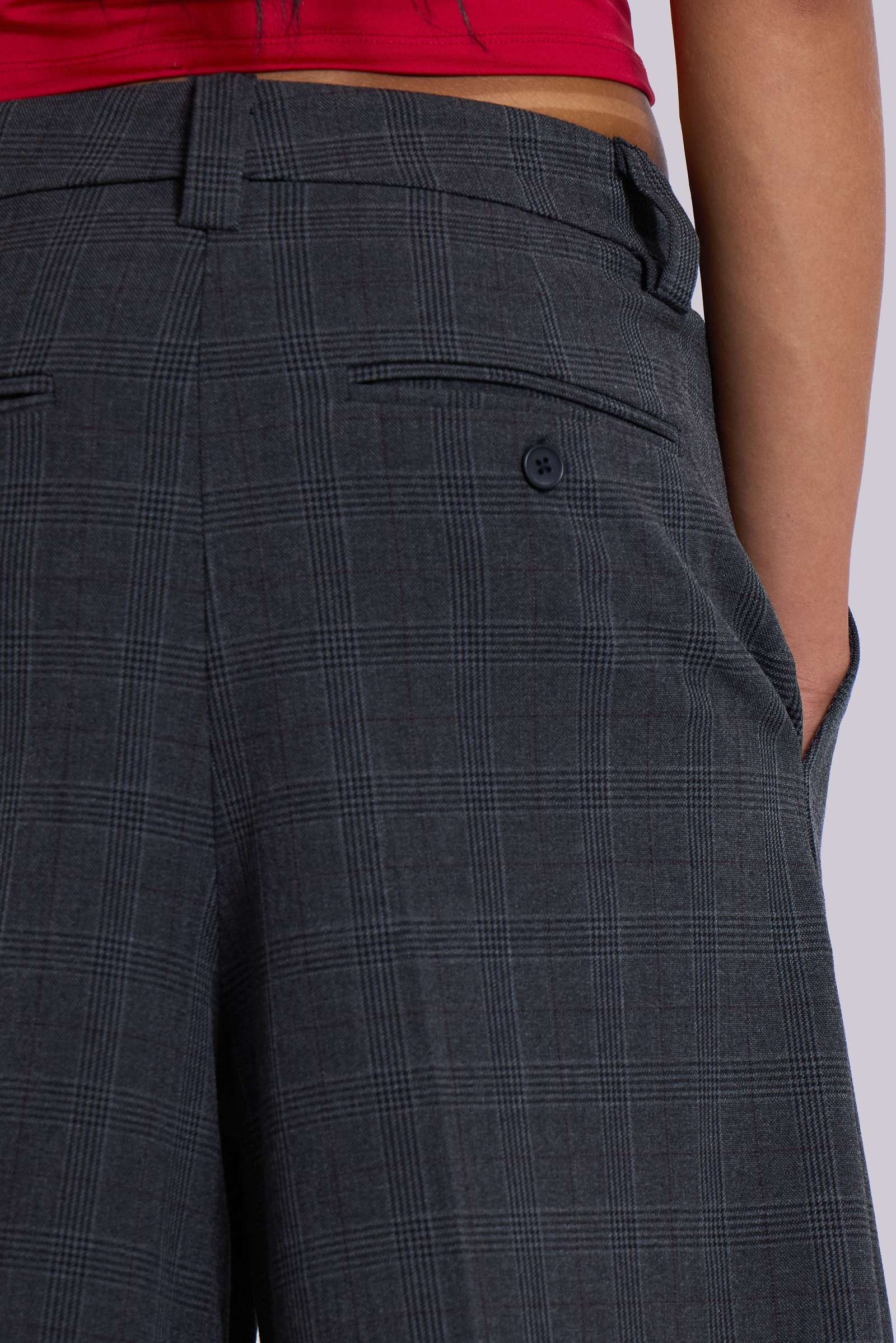 Dark Check Goliath Shorts