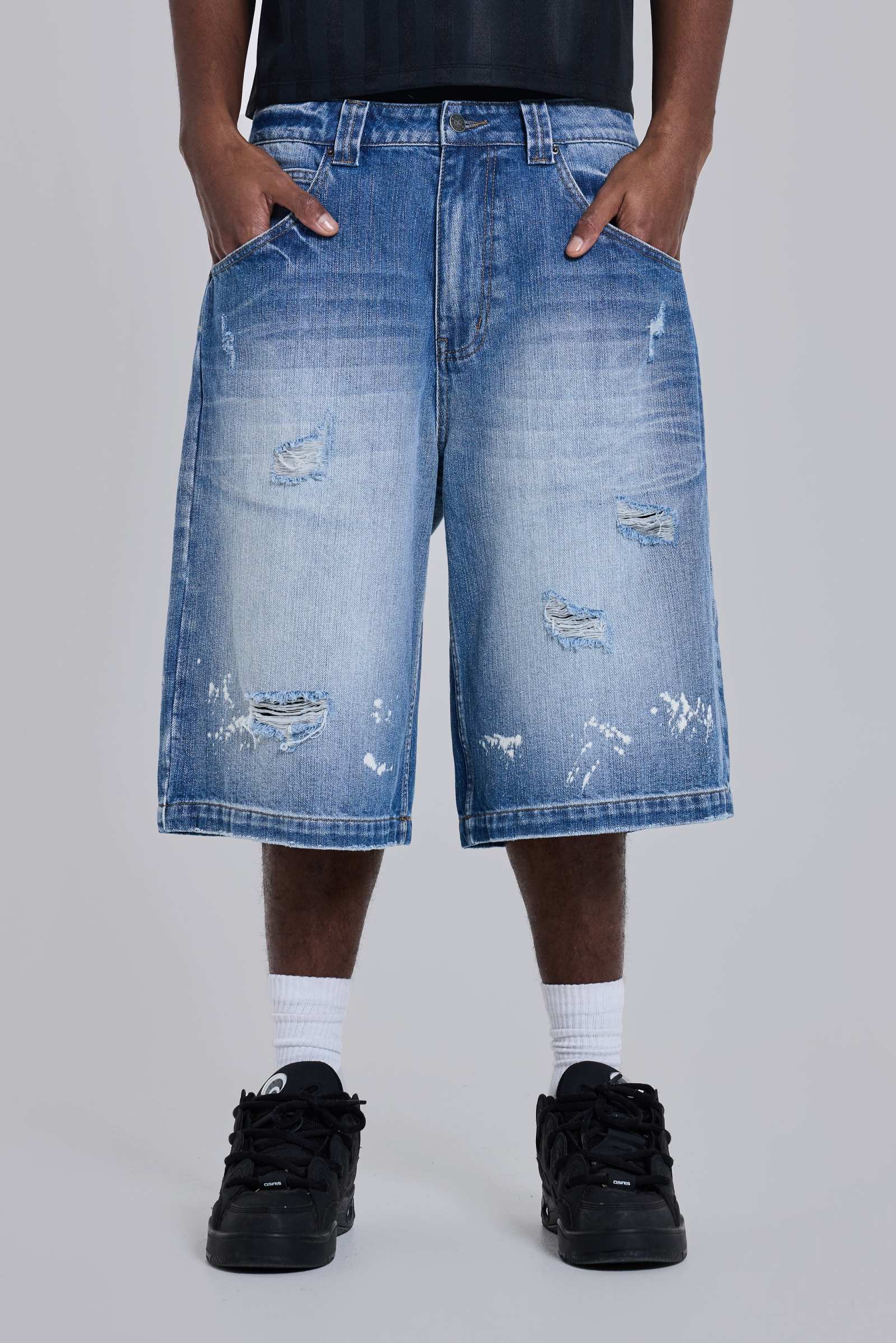 Bleached Colossus Jorts