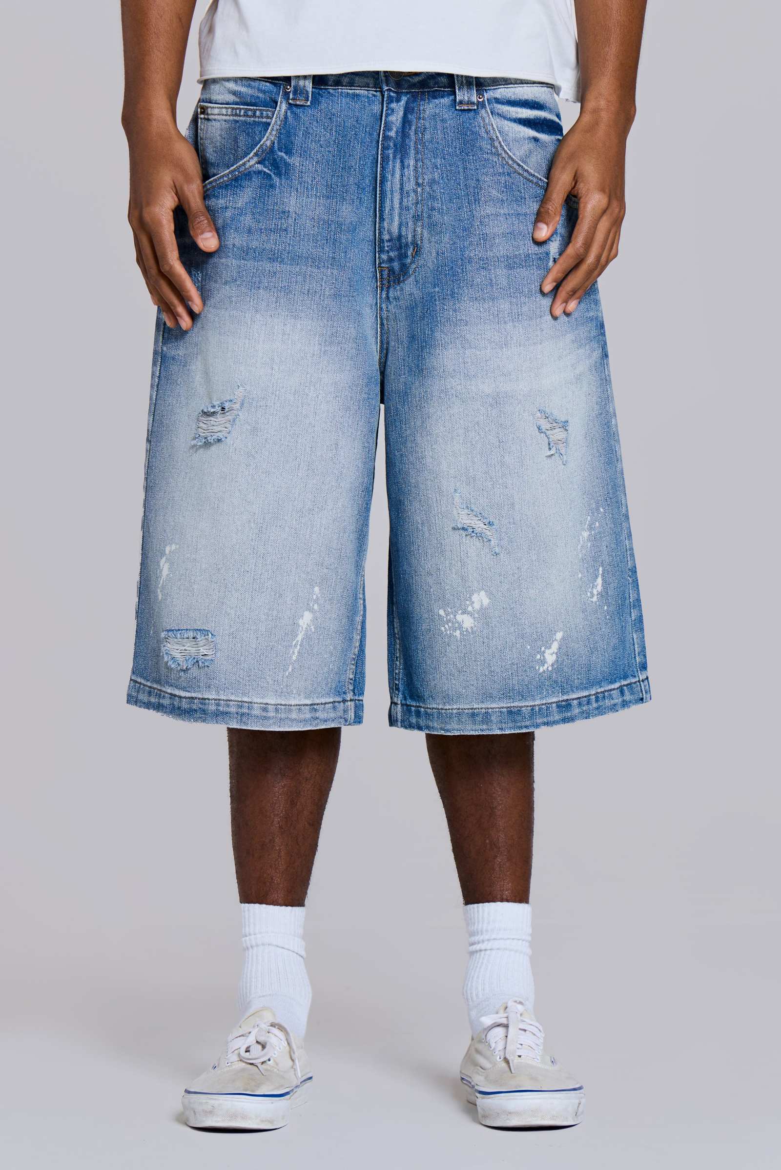 Bleached Colossus Jorts