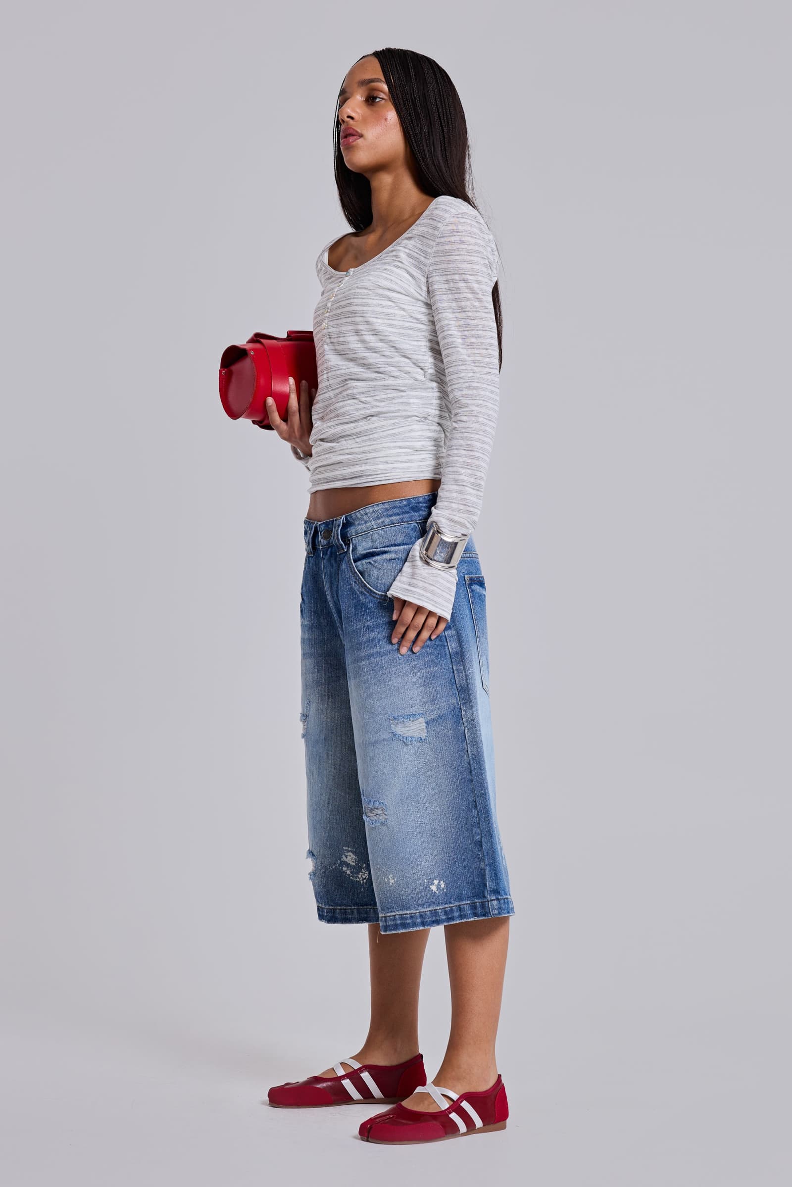 Bleached Colossus Jorts