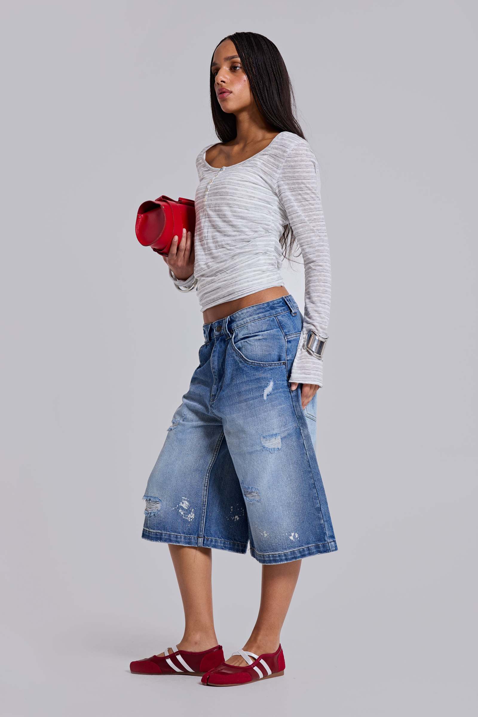 Bleached Colossus Jorts