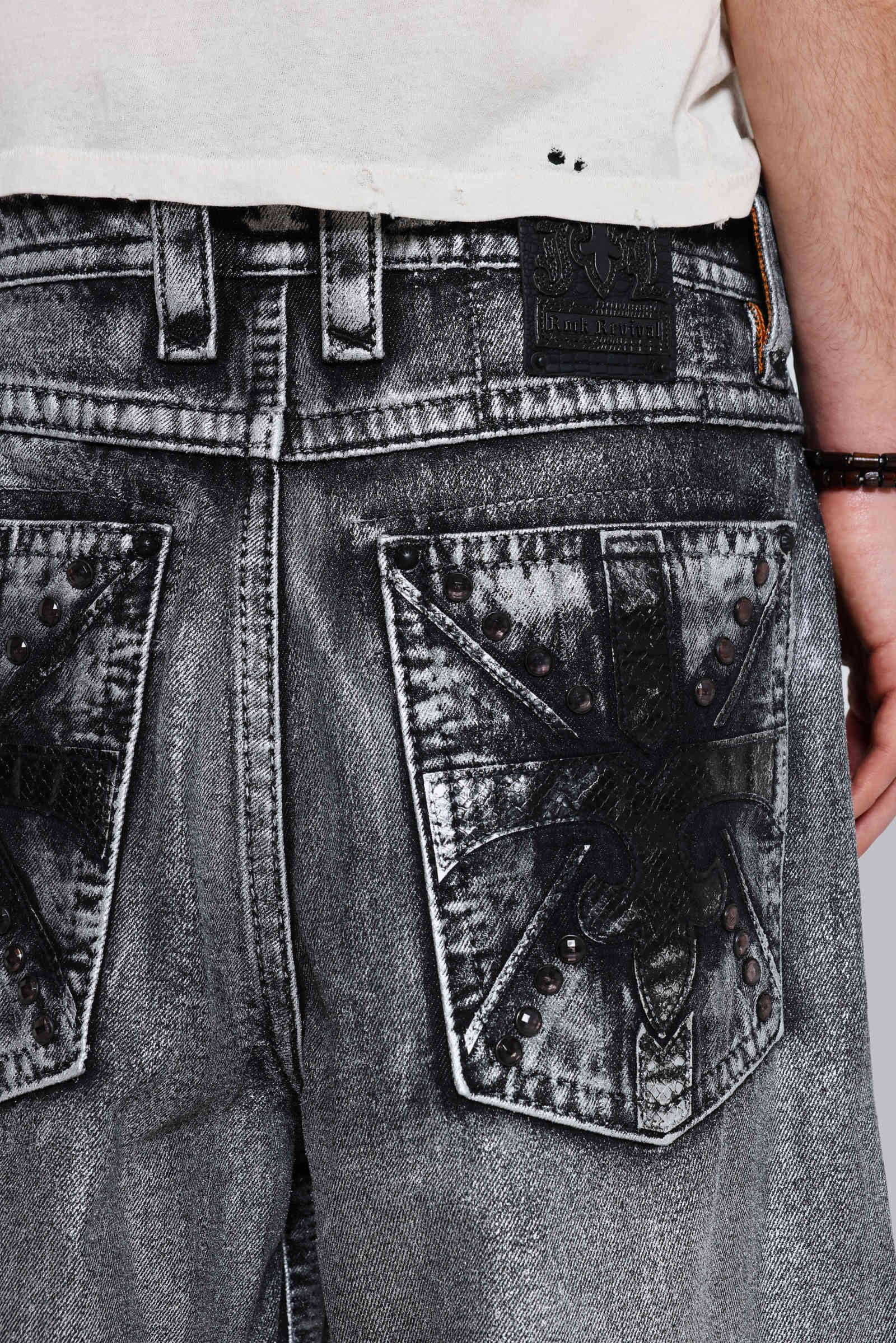 Rock Revival Silver Dust Shorts
