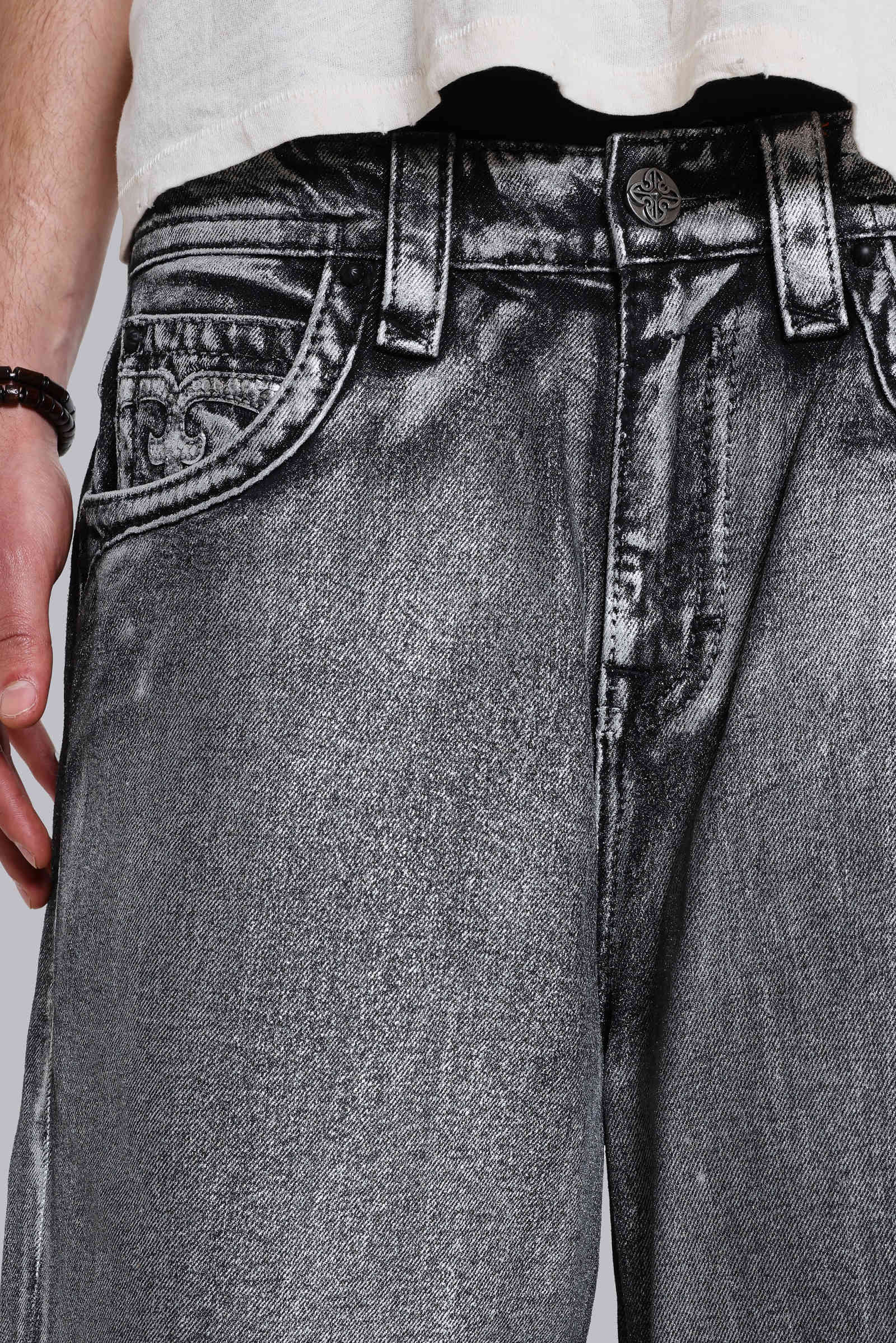 Rock Revival Silver Dust Shorts