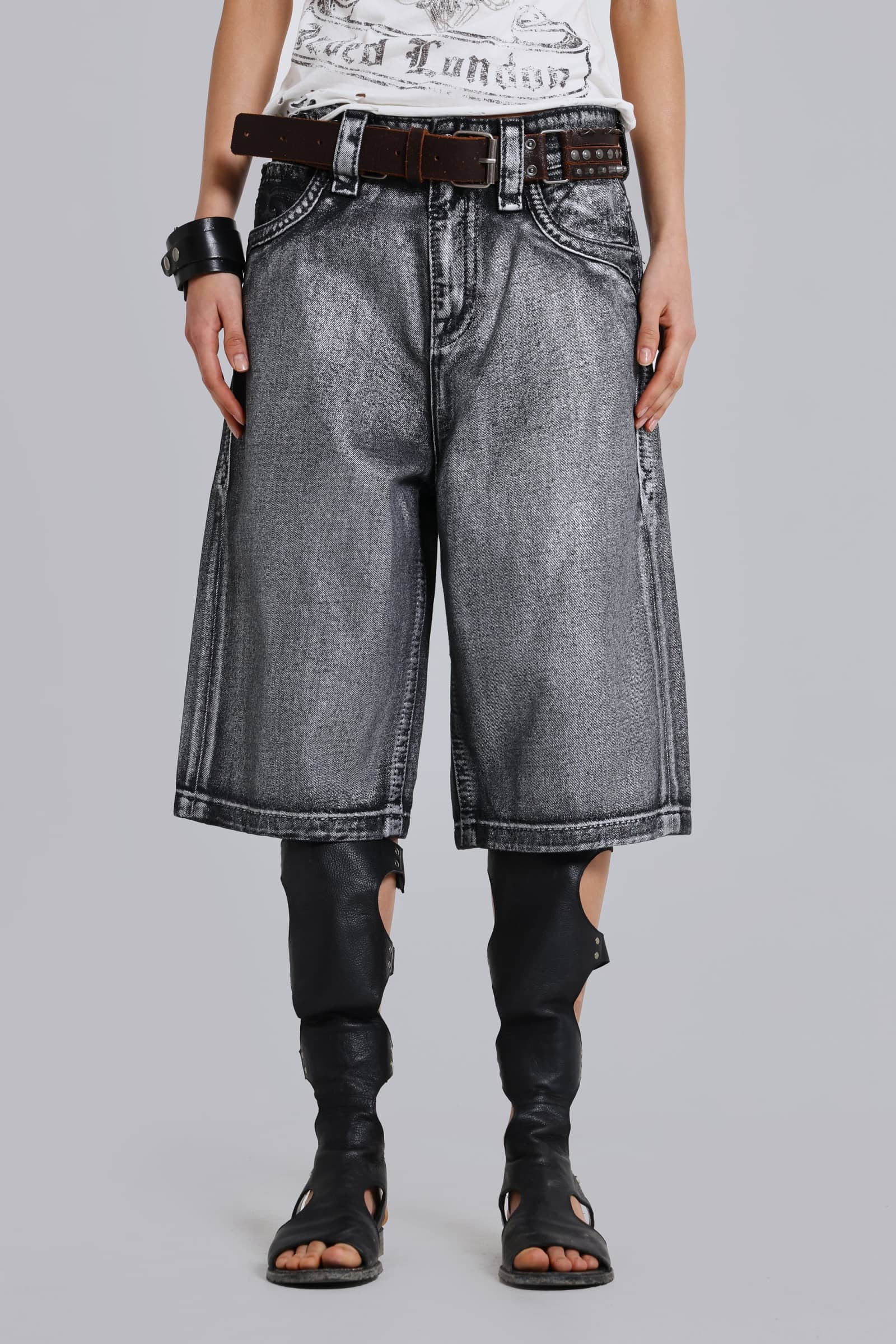 Rock Revival Silver Dust Shorts