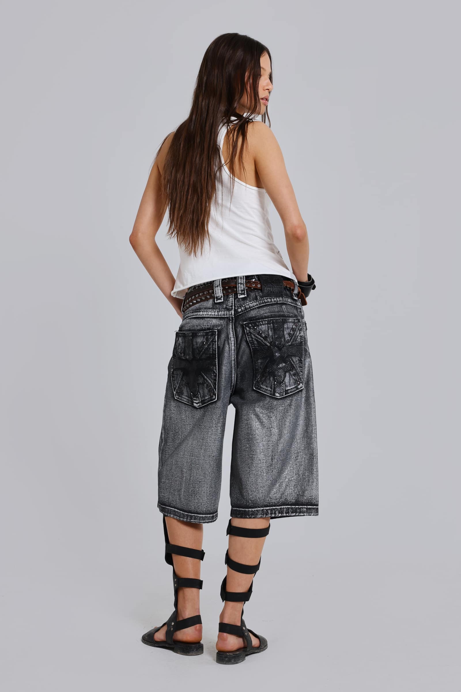 Rock Revival Silver Dust Shorts