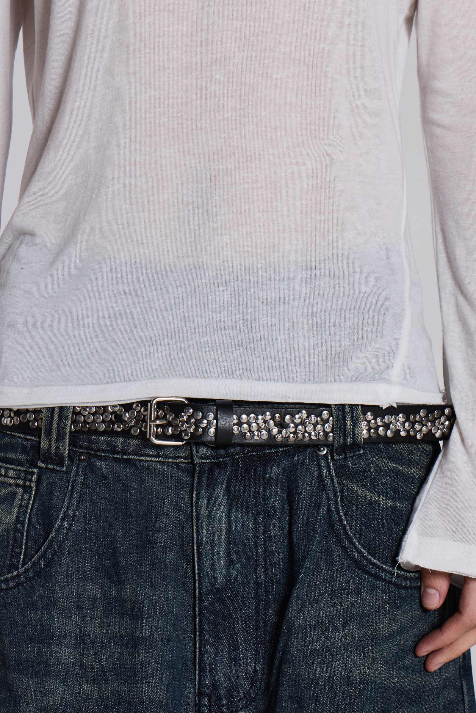 White Mist Long Sleeve Top