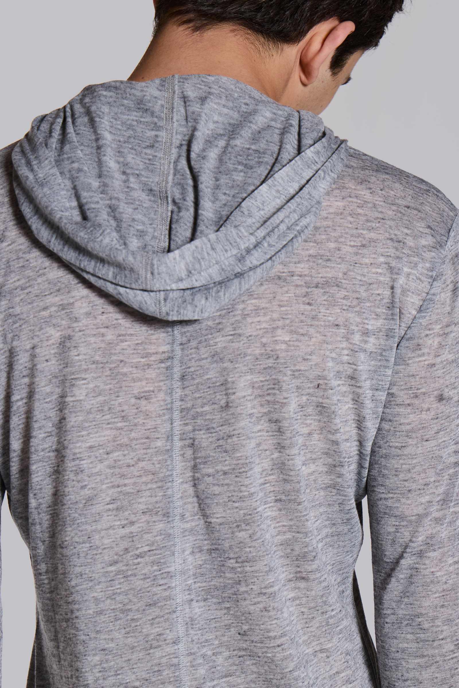 Grey Marl Mist Hoodie