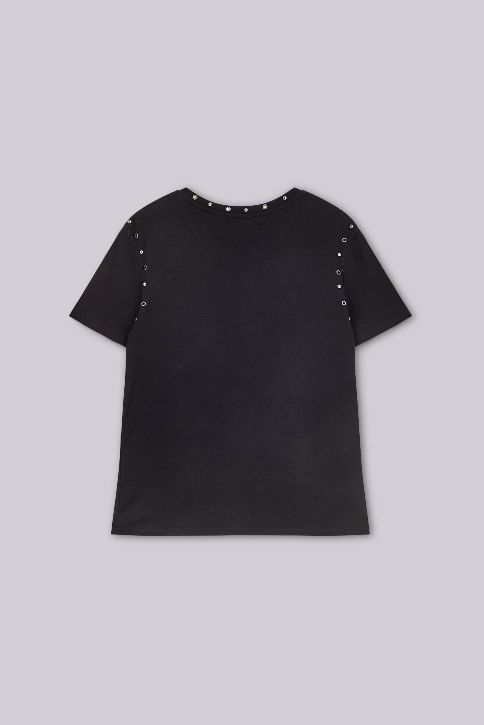 Studded Black Mist Tee