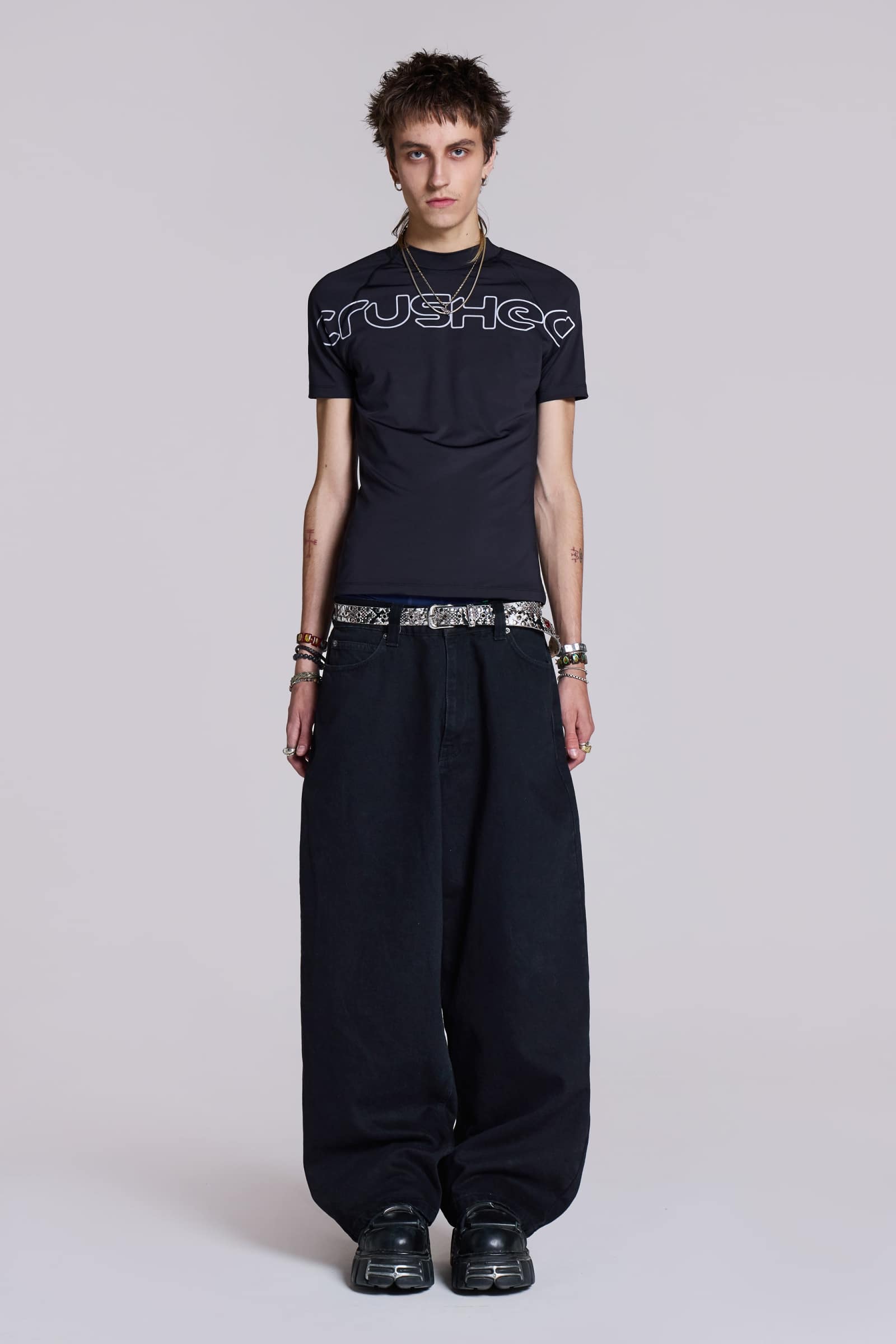 Crushed Short Sleeve T-Shirt