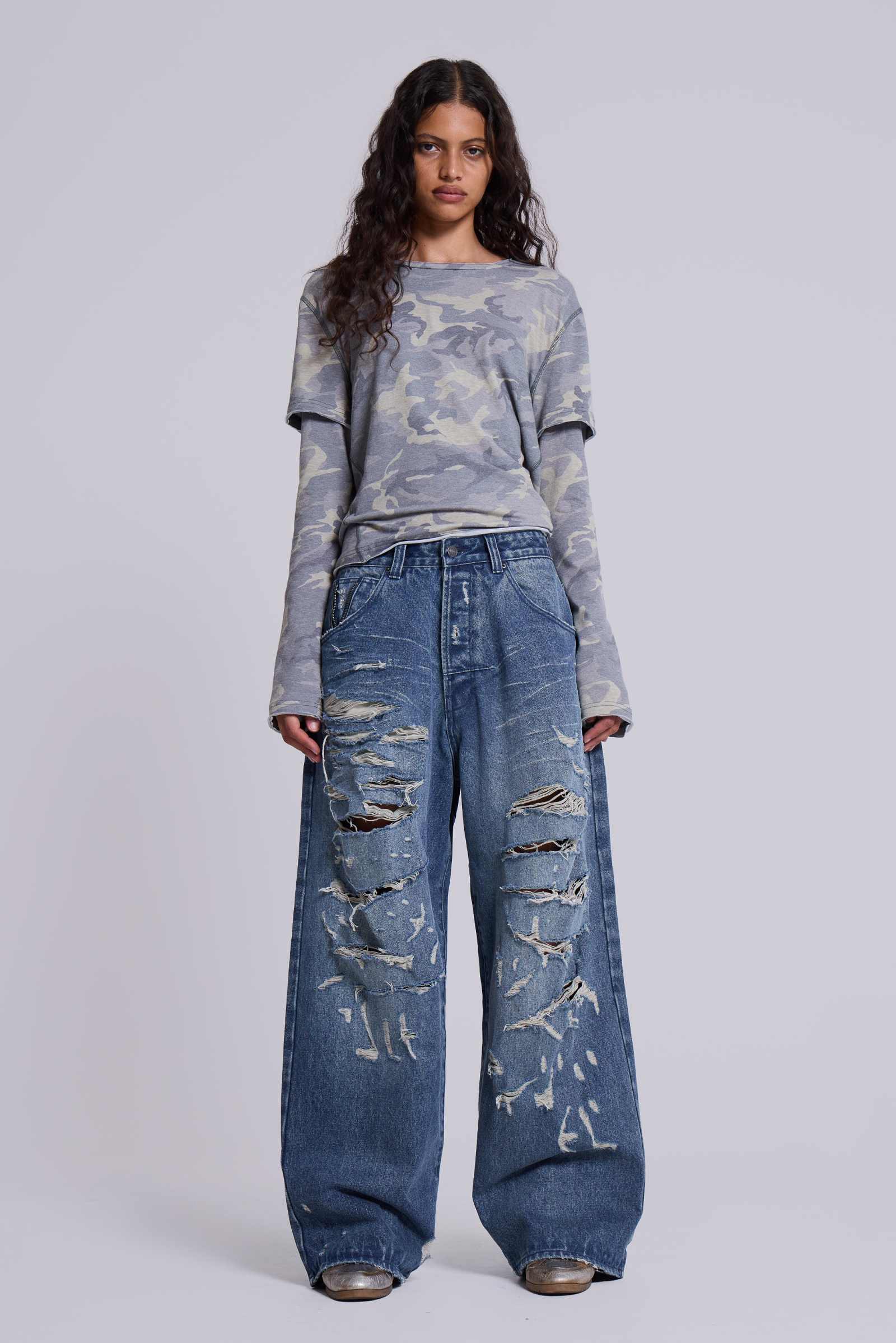 jaded london サーマル ロンt Guerilla Double Layer L/S T-Shirt | Jaded London | Clothing