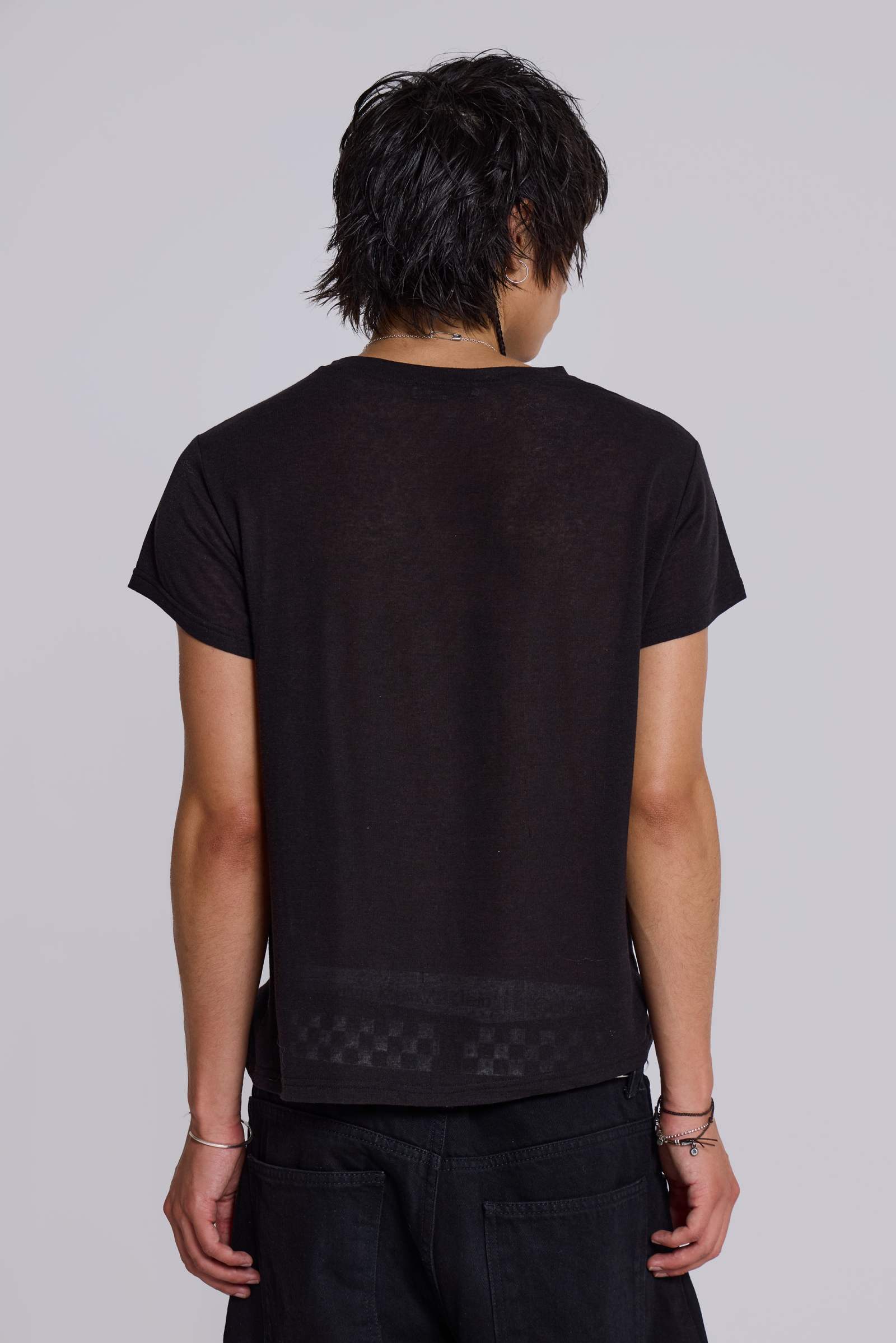P.O.A. Black T-Shirt | Jaded London | Clothing