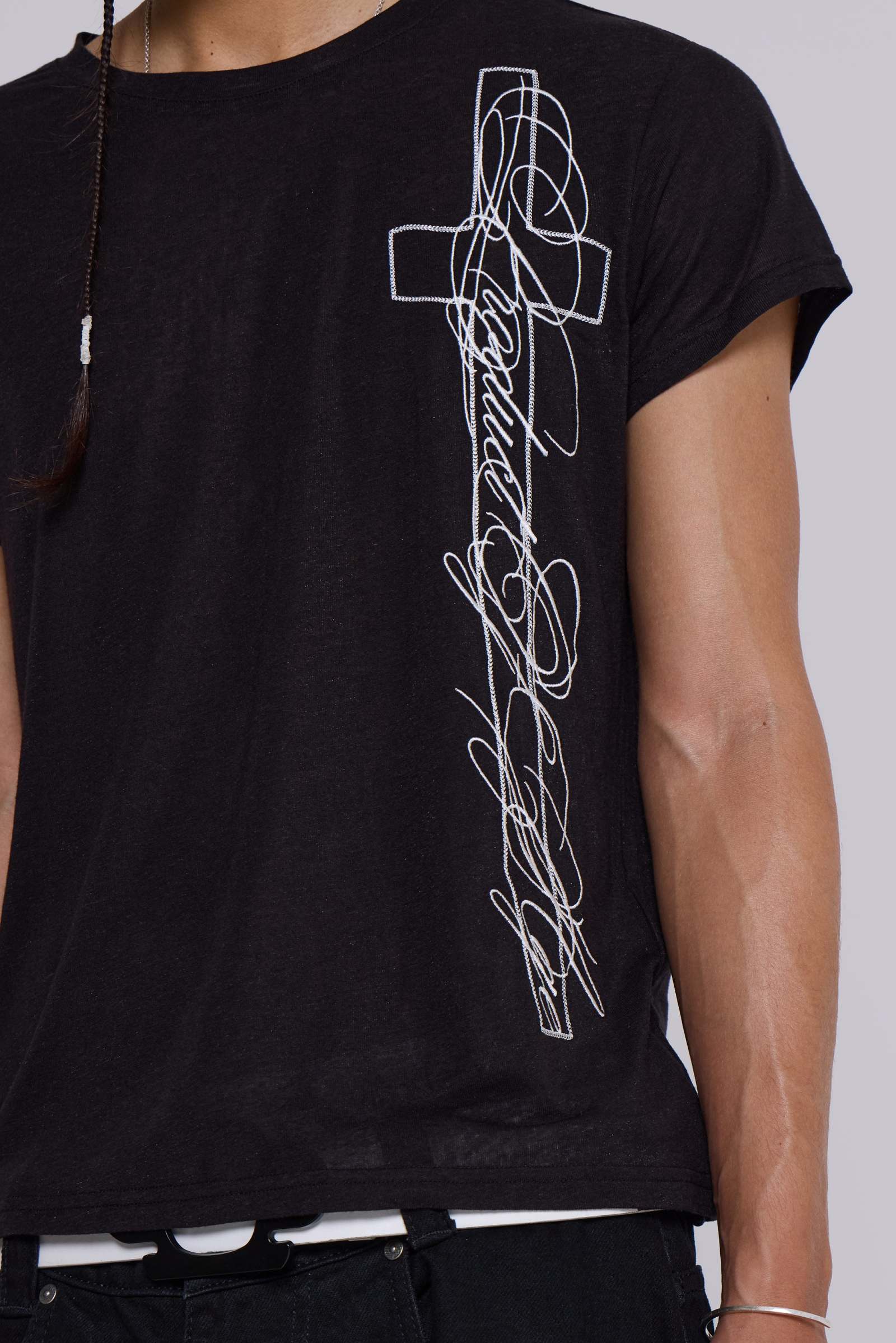 P.O.A. Black T-Shirt | Jaded London | Clothing