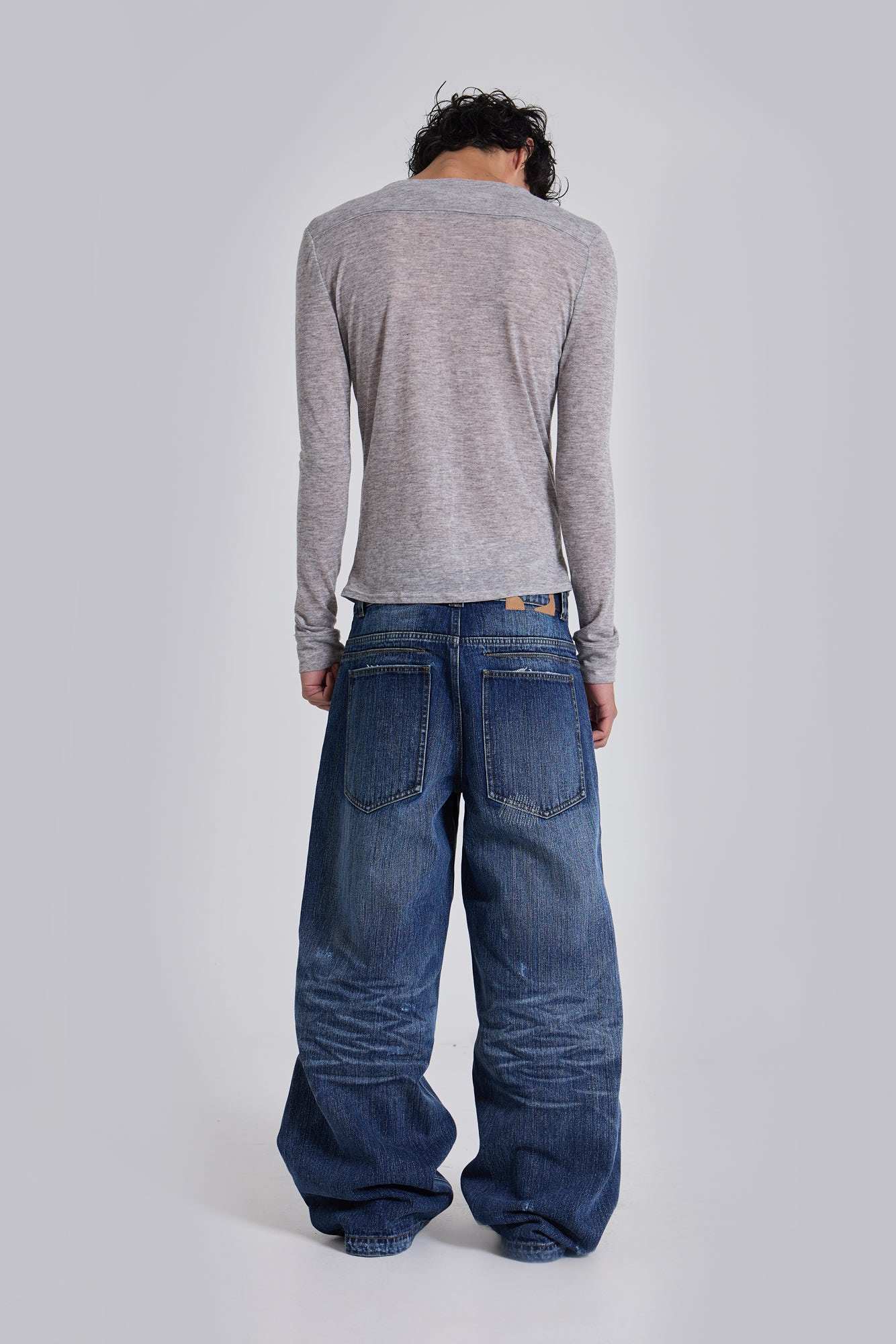 Grey Haze Long Sleeve Top | Jaded London | Clothing