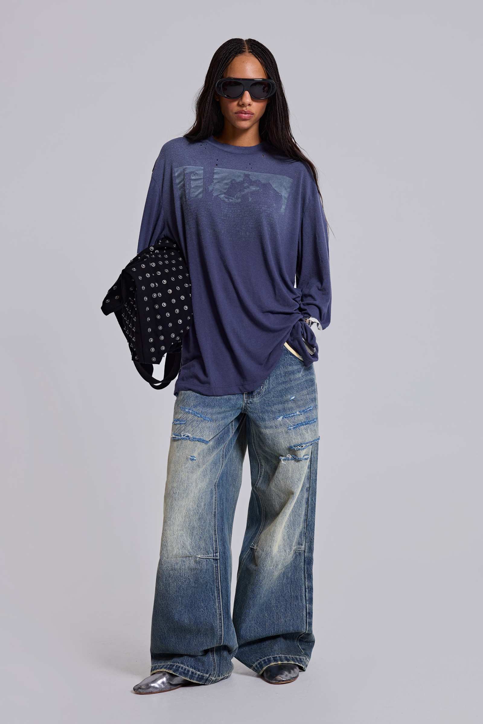 Torn Lowrise Colossus Jeans