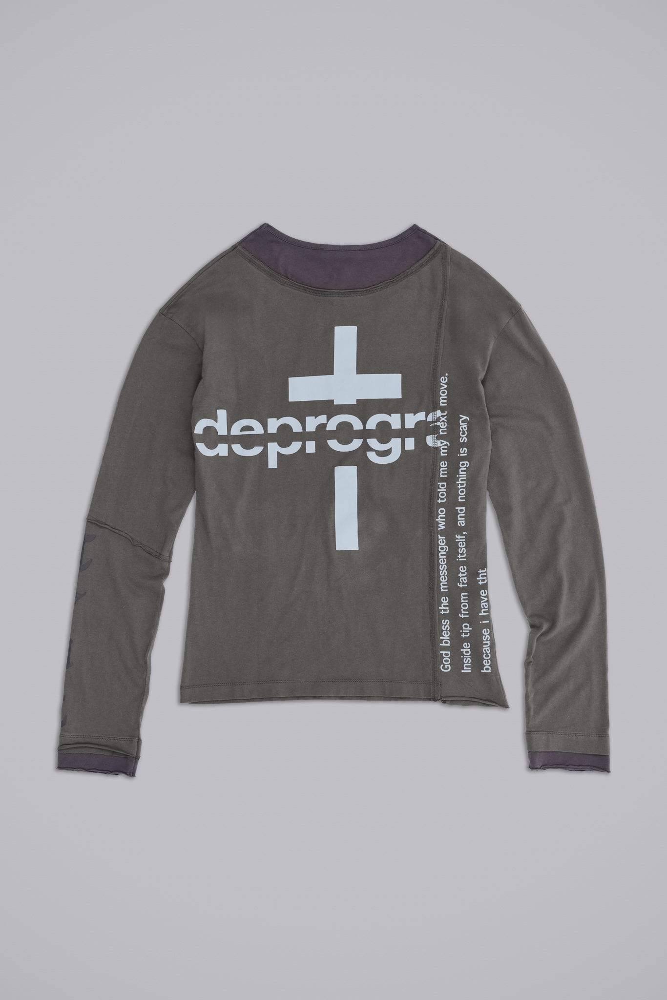 Noise Double Layer Long Sleeve Top