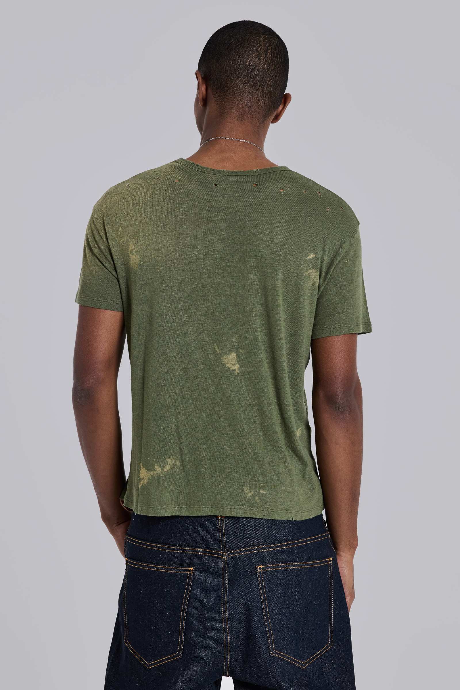 Green Star Sun Faded T-Shirt