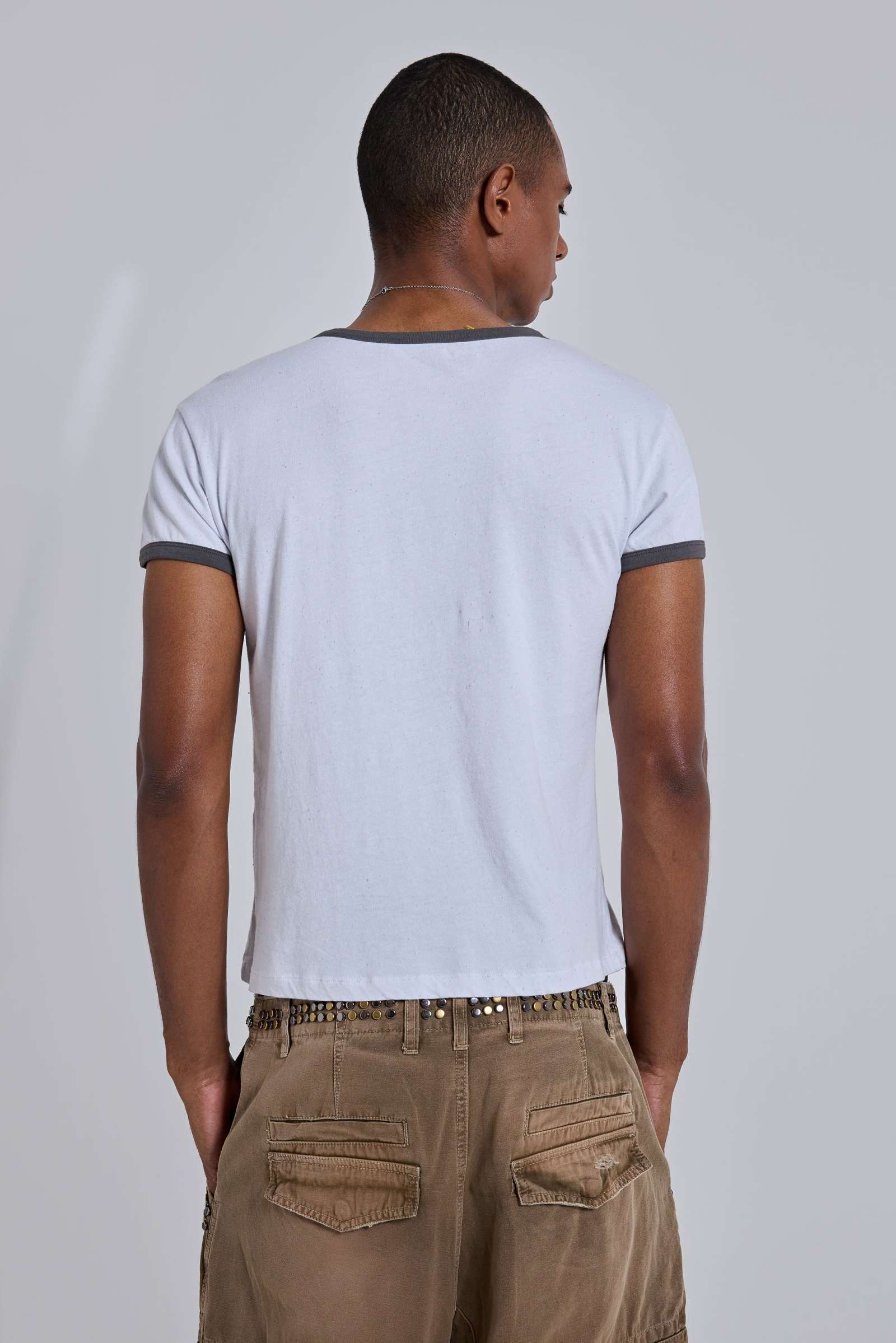 Heavenly White Ringer T-shirt