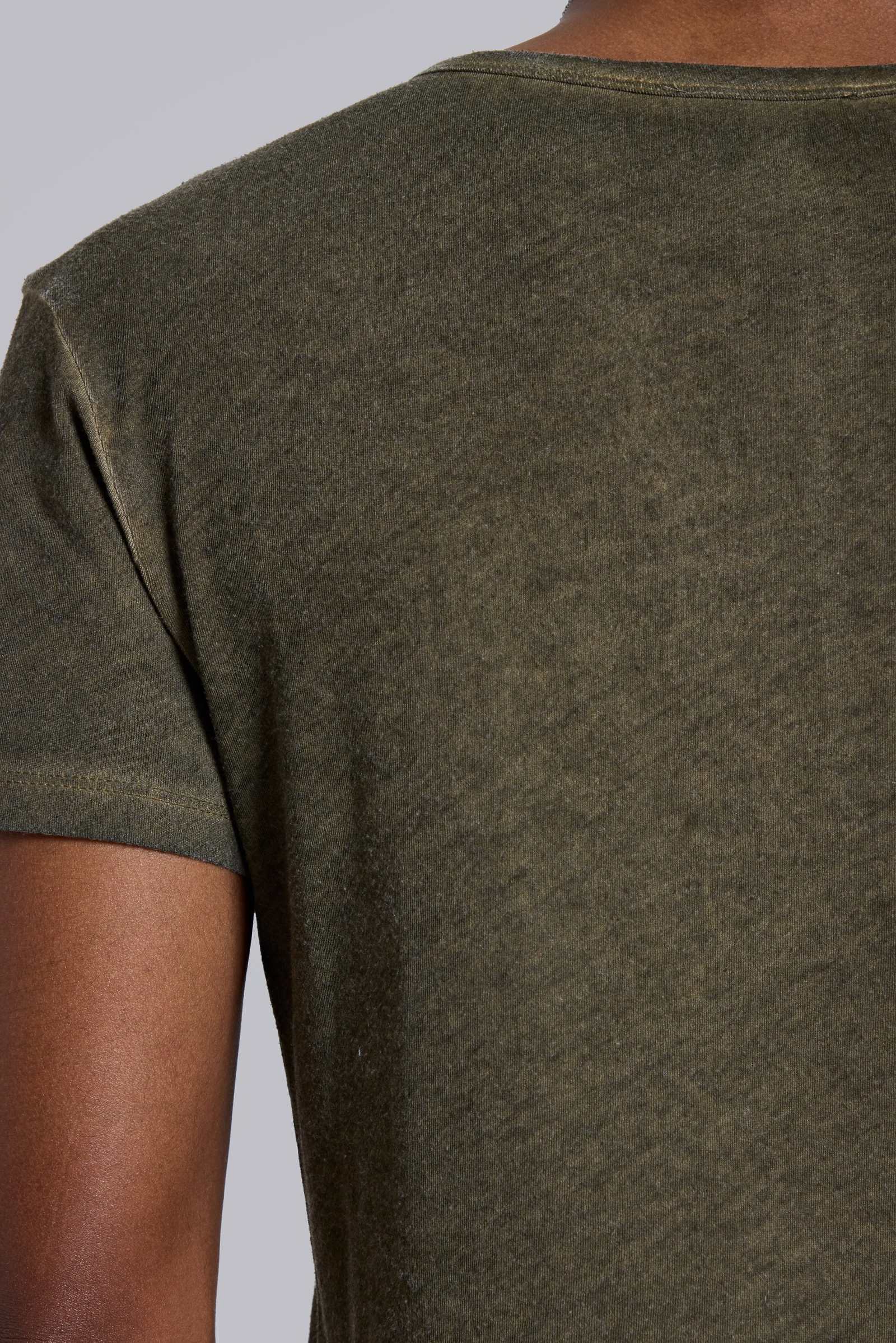 SS KHAKI TEXTURE HENLEY
