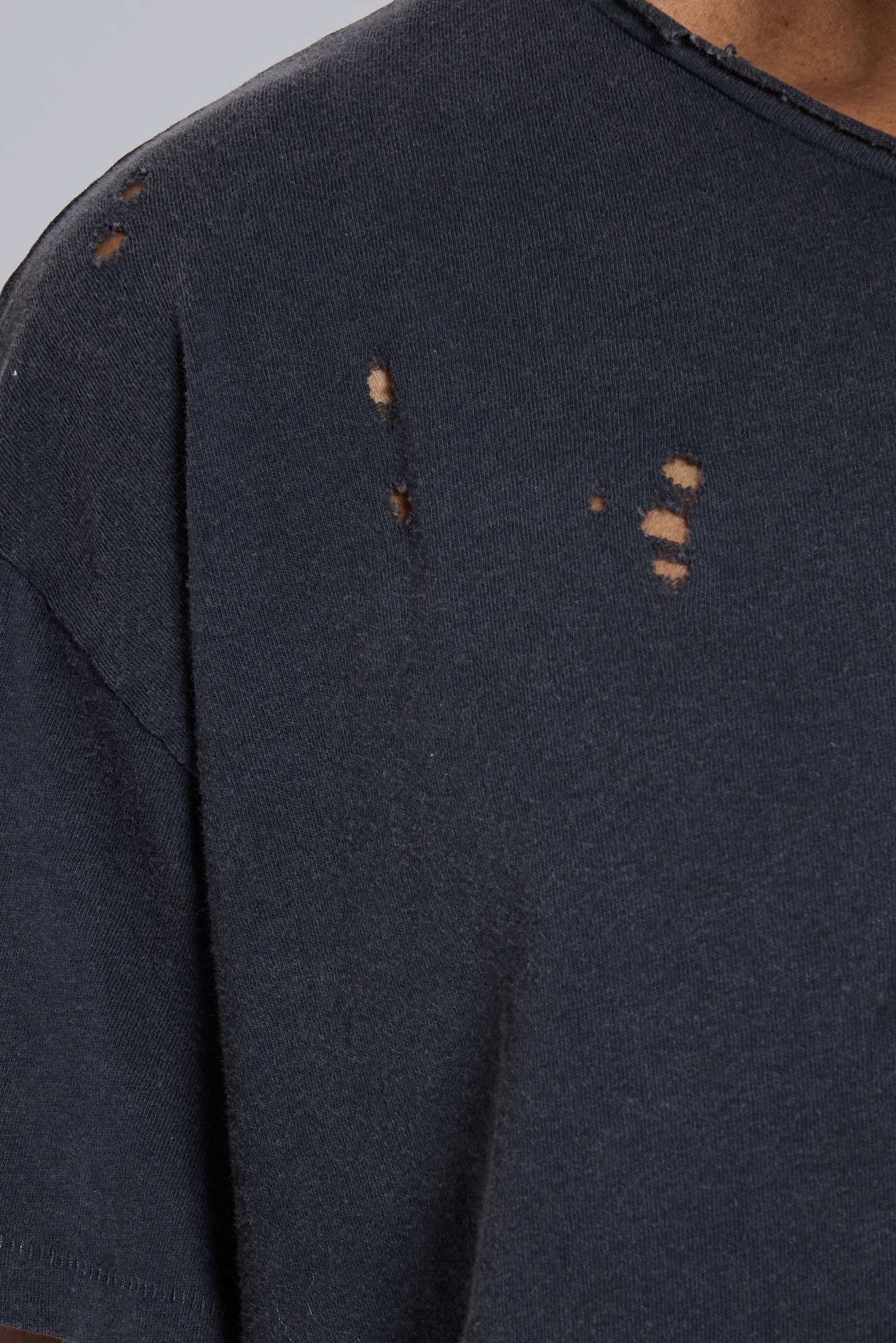 Washed Black Moth T-Shirt