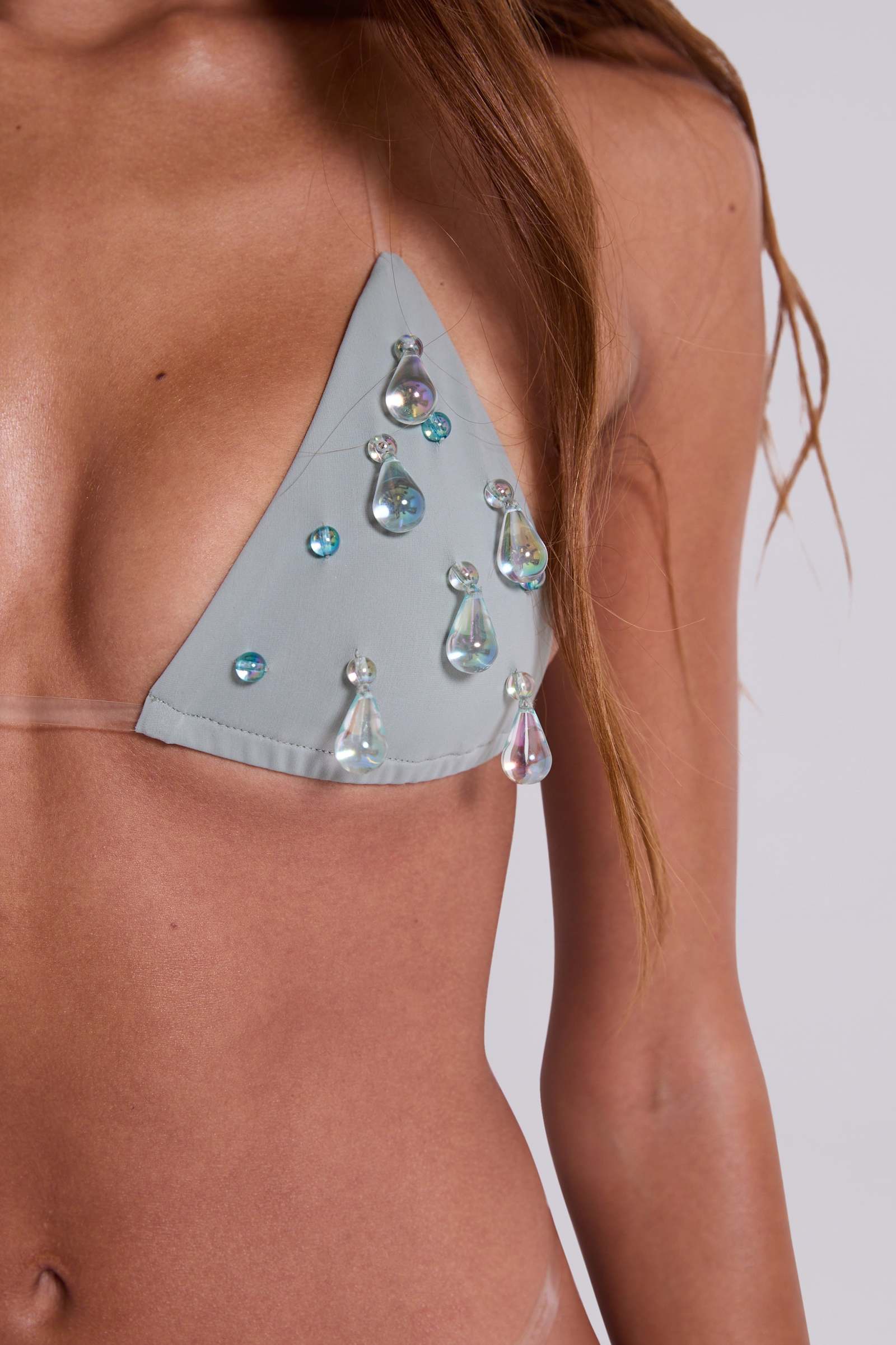 Droplet Illusion Bikini Top