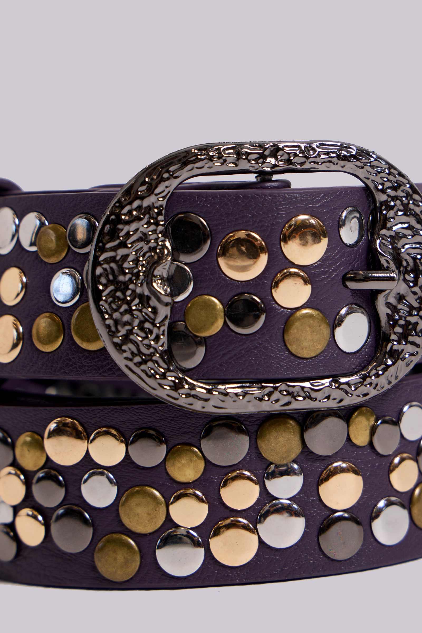 Amethyst Studded belt | Jaded London | Clothing