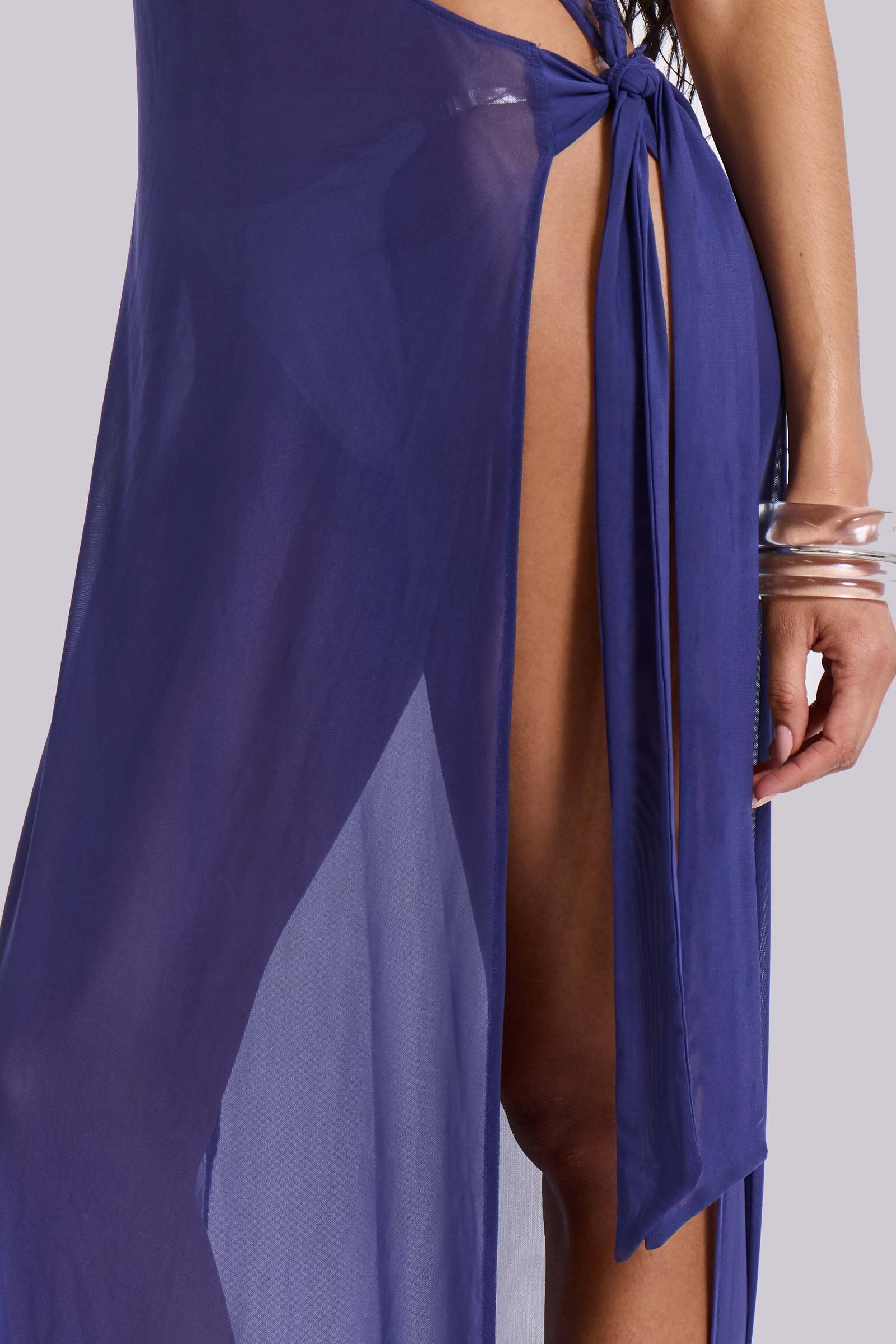 Eclipse Backless Asymmetric Dress