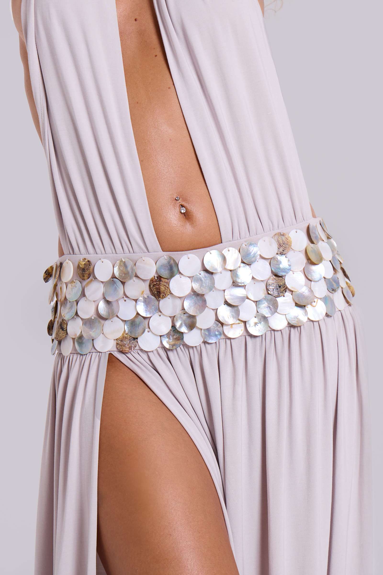 Oryx Maxi Dress with Shells