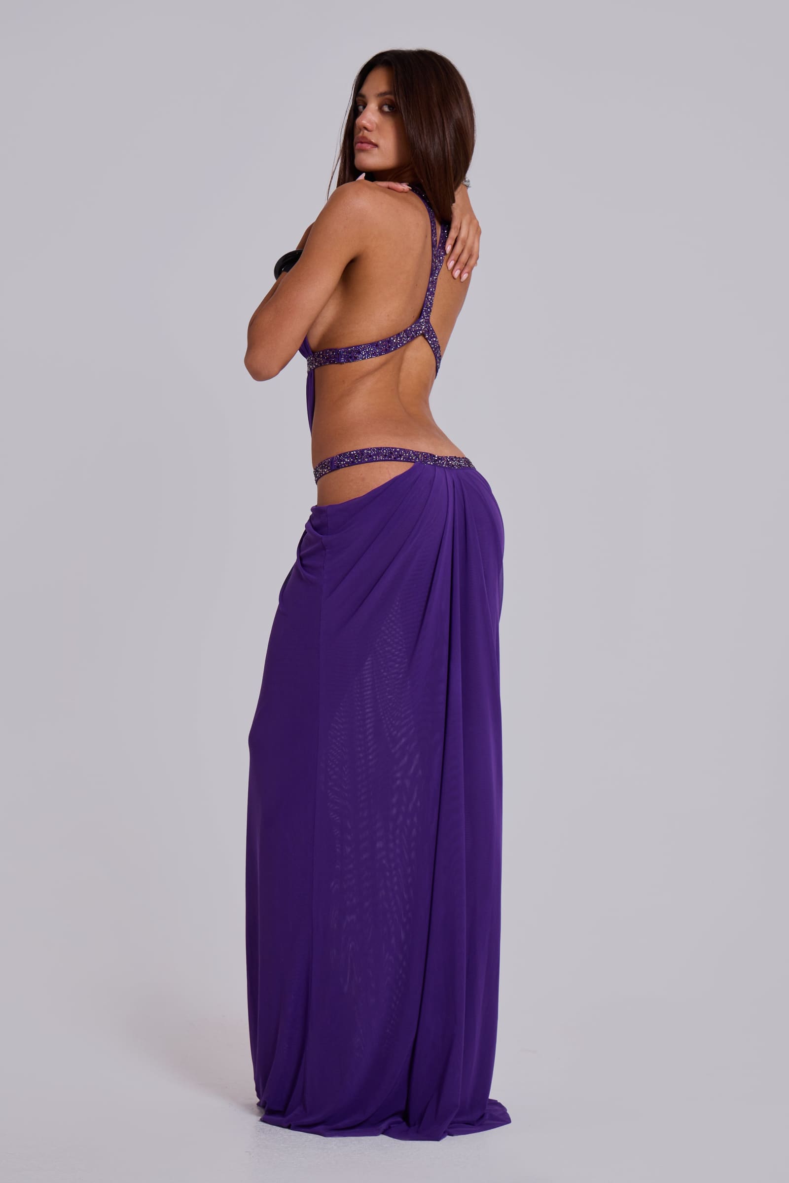cantha asymmetric cut out maxi dress Shop Cantha Asymmetric Cut Out Maxi Dress | Jaded London
