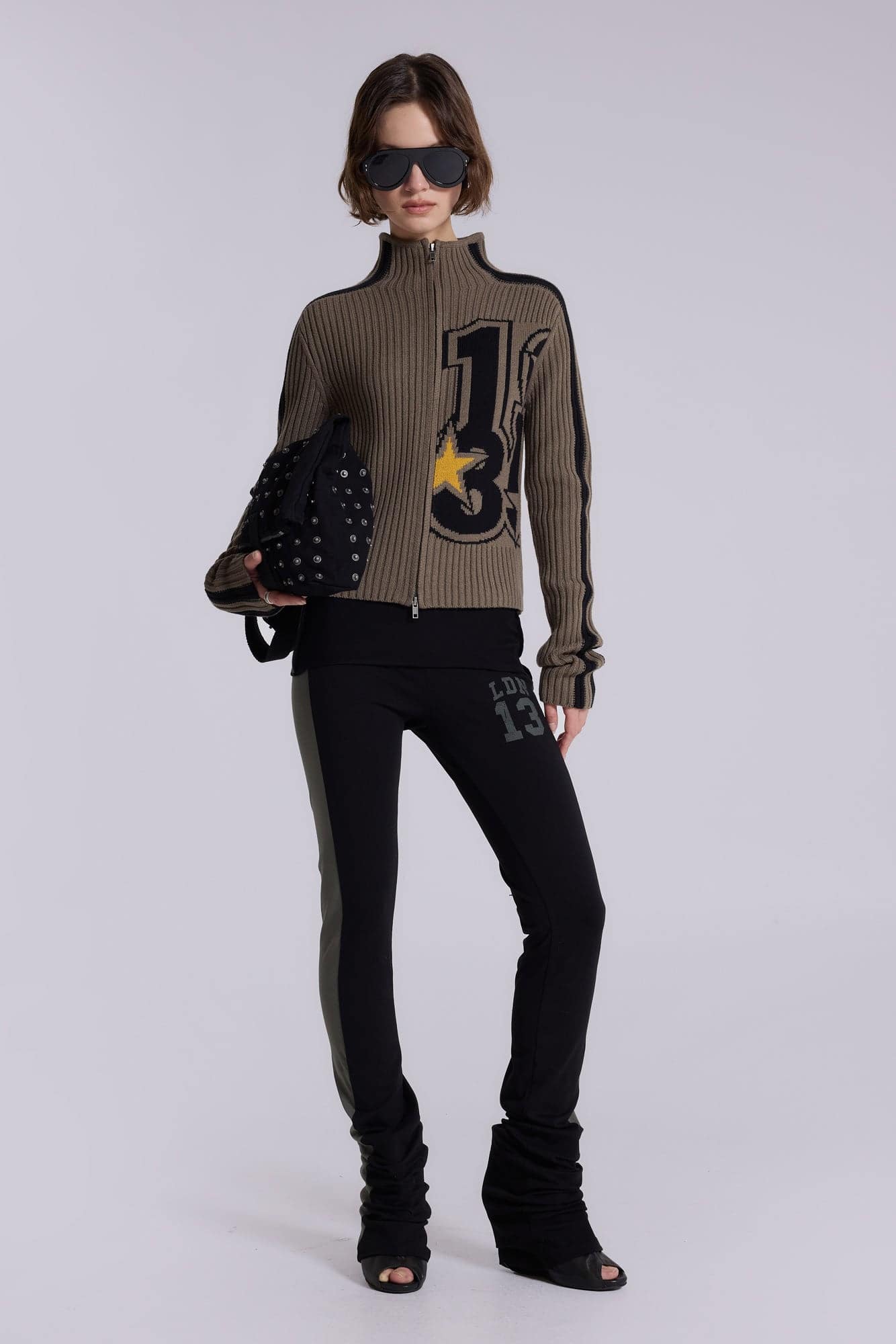 Sprint Foldover Bootcut Trousers