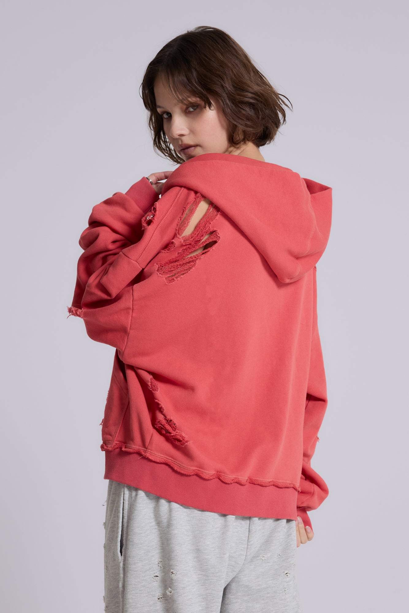 Distressed Monster Hoodie