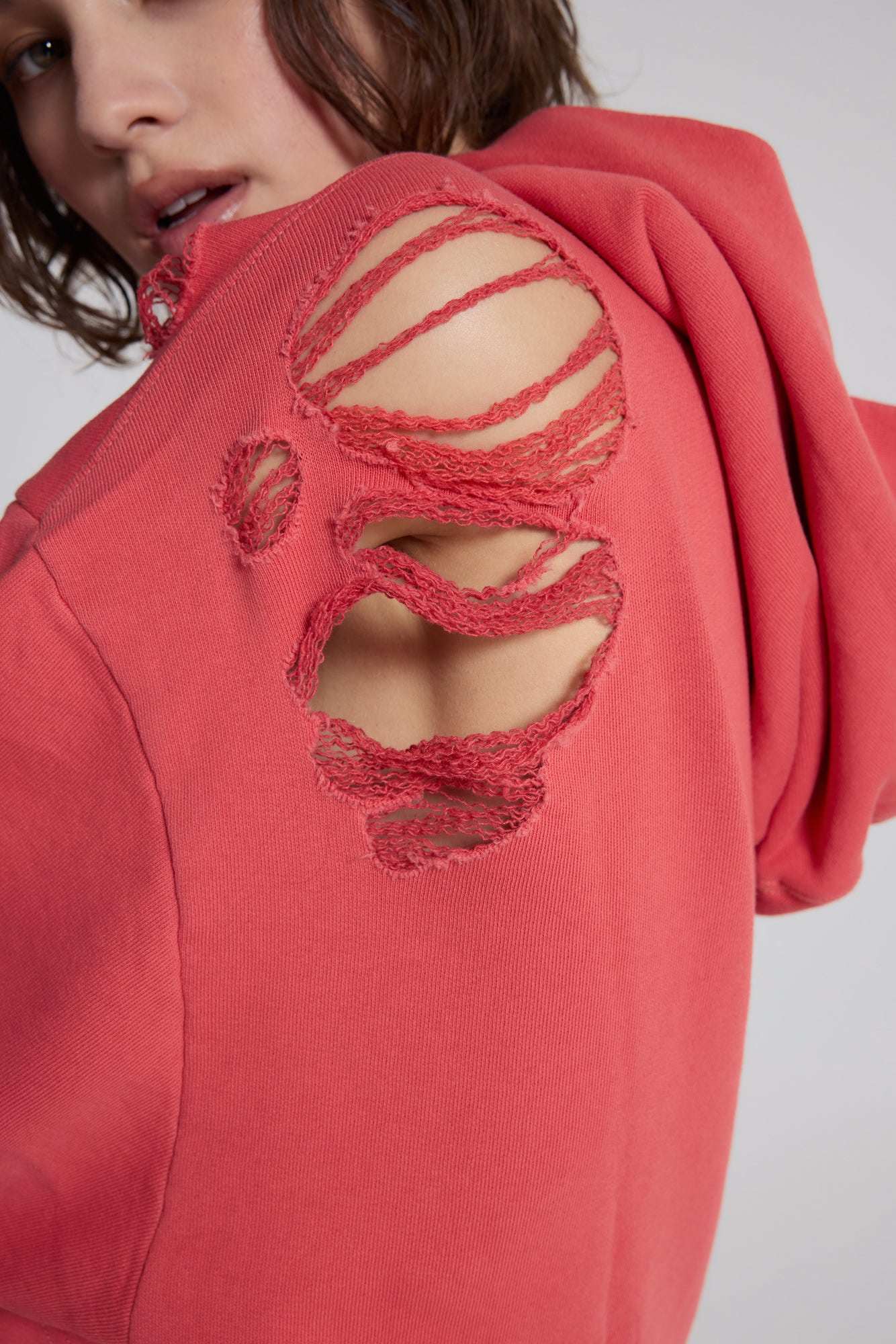 Distressed Monster Hoodie