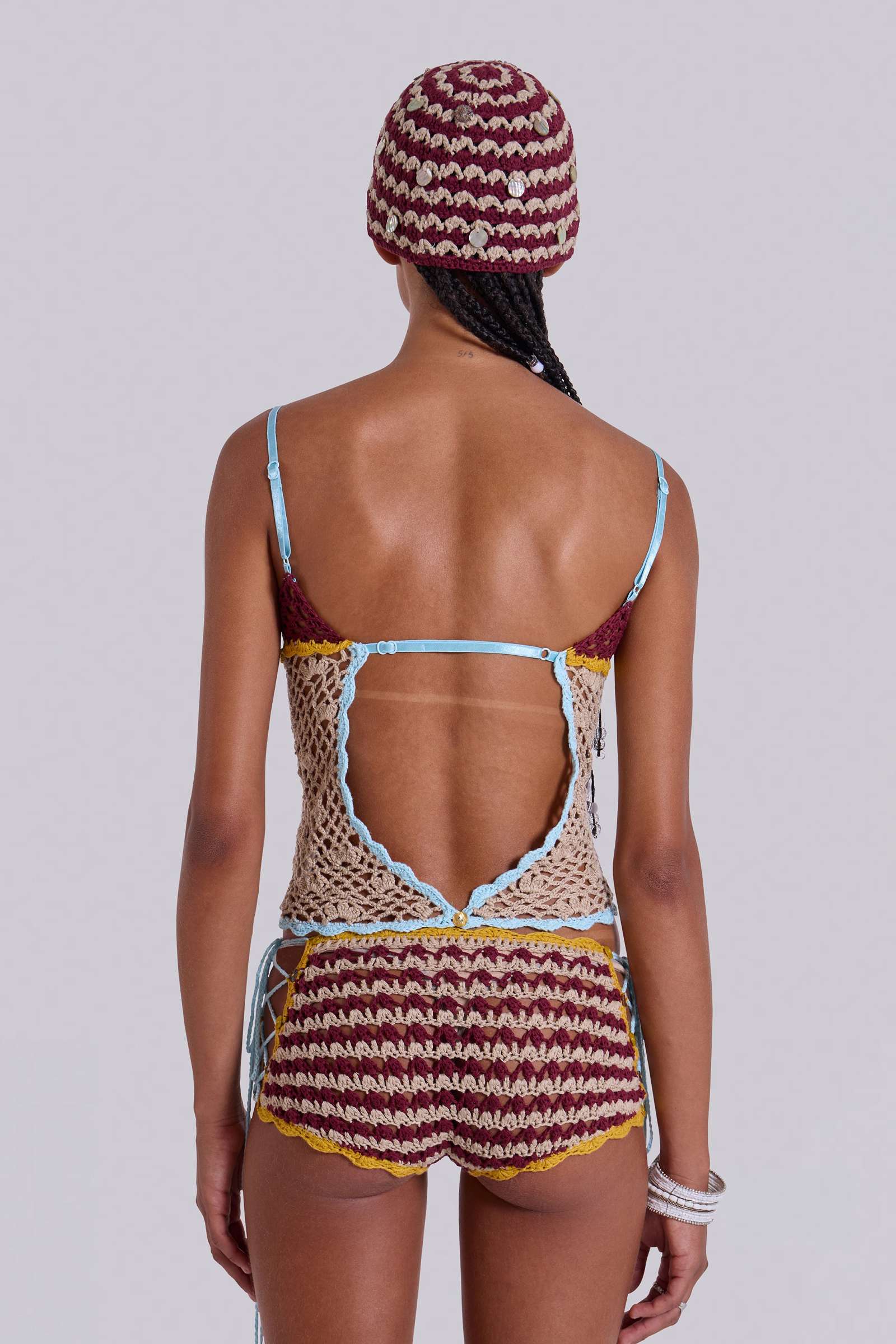 Kalani Cut Out Crochet Top