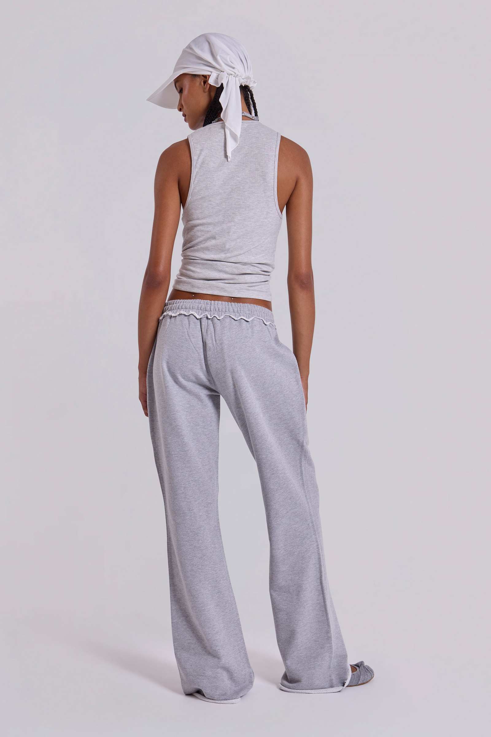 13 Grey Marl Slim Monster Joggers