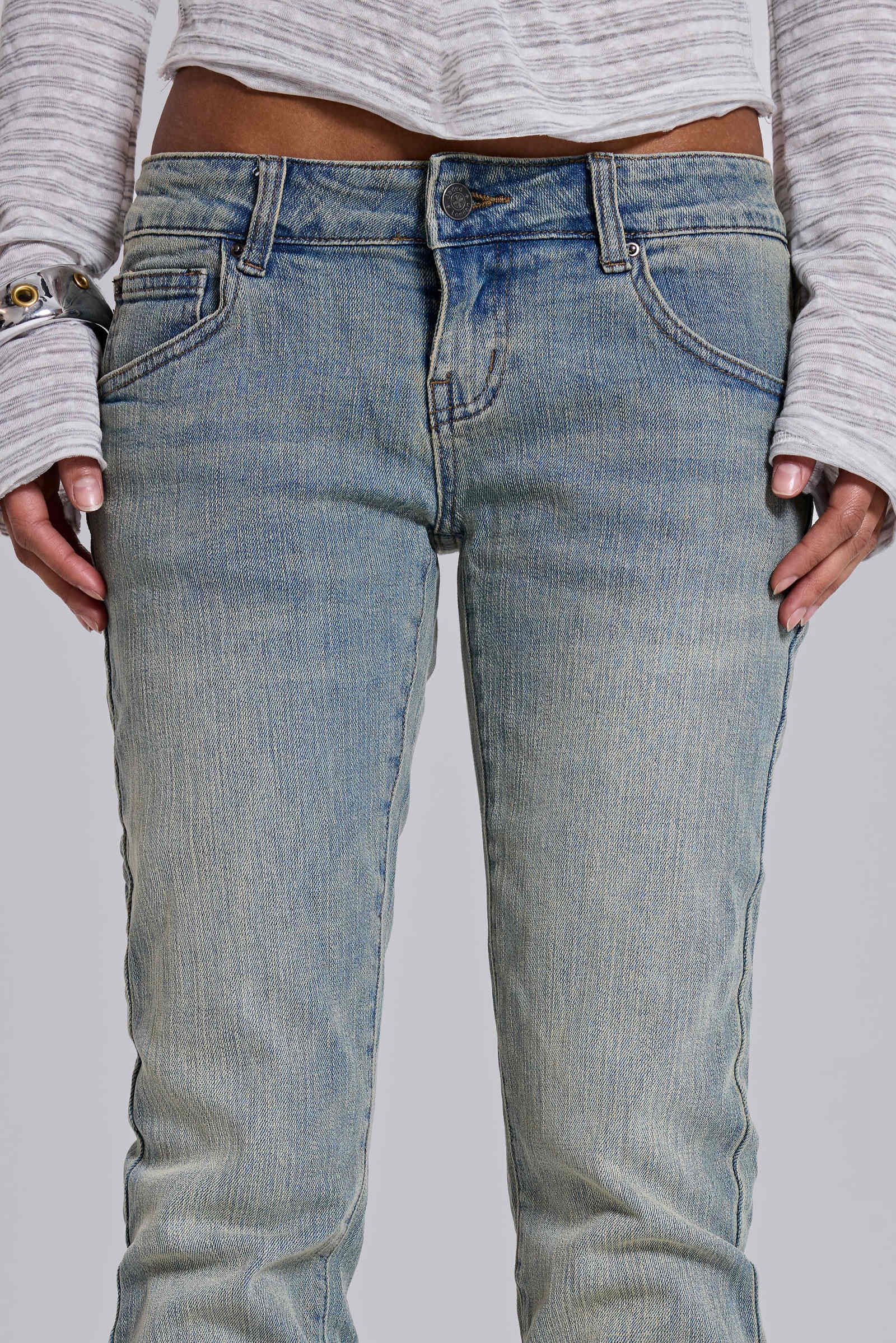Cooper Bootcut Jeans in Light Blue