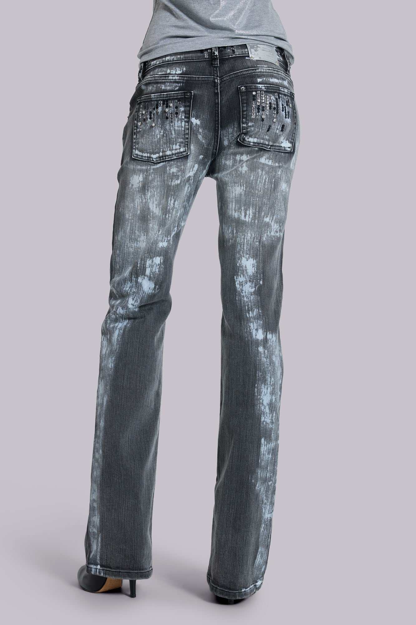 Sequin Bootcut Cooper Jeans