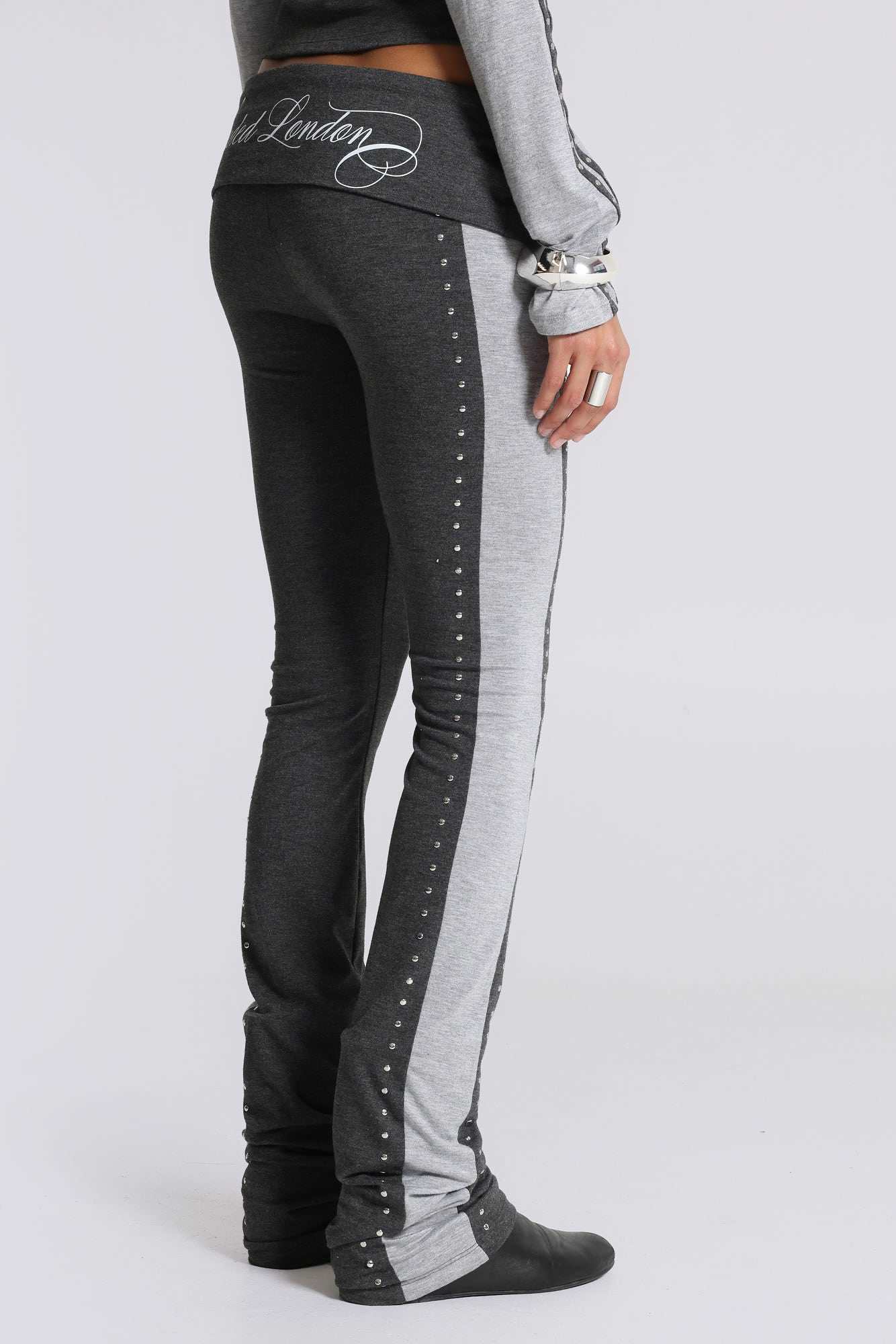 Rynna Sporty Foldover Bootcut Trousers