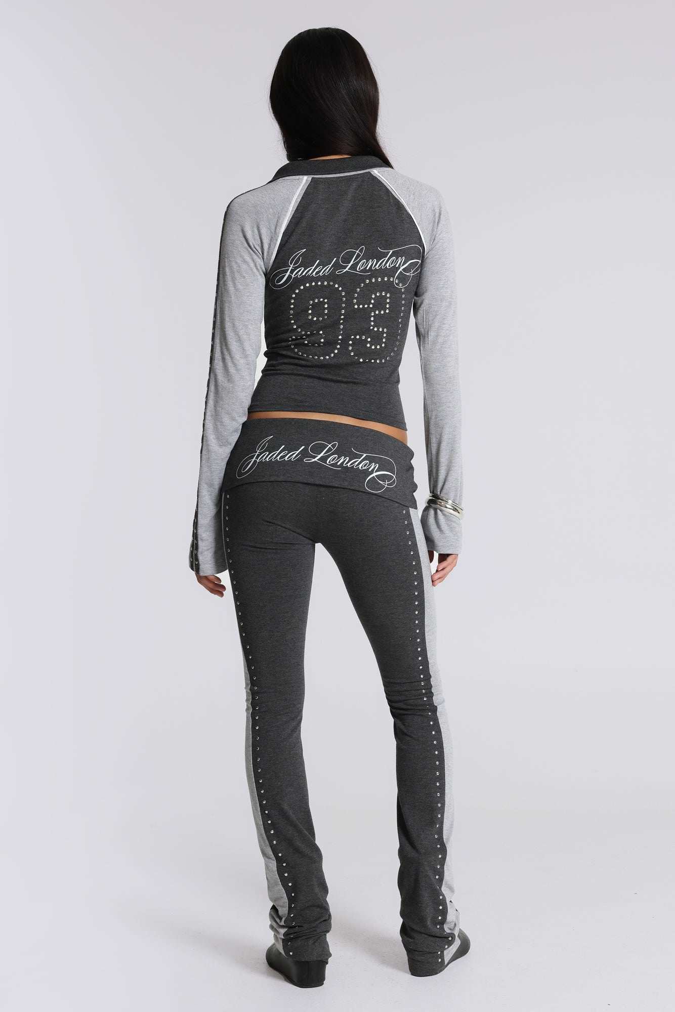 Rynna Sporty Foldover Bootcut Trousers