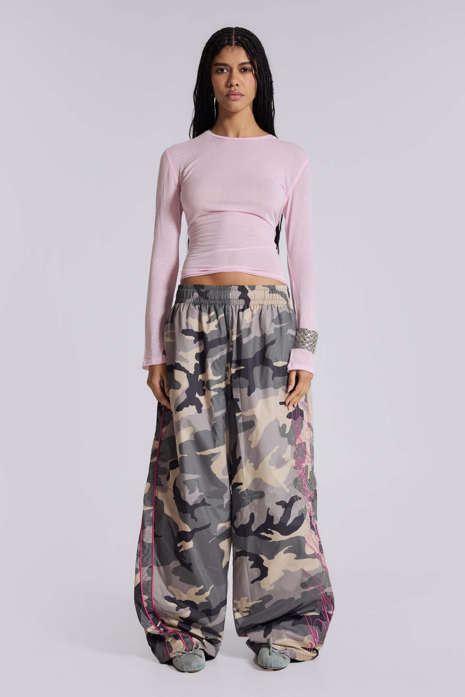 P.O.A. Camo Vapor Tracksuit Bottoms