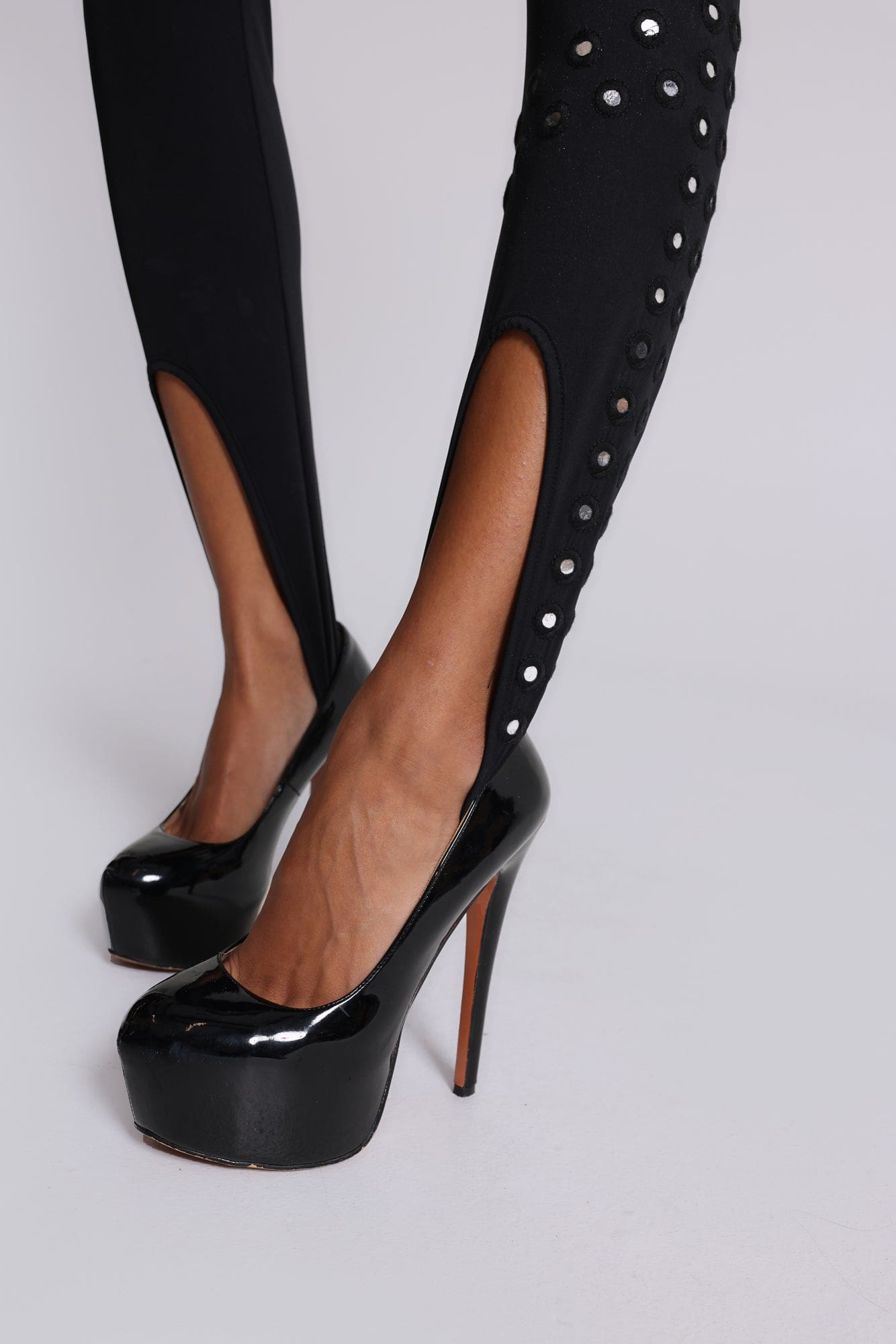 Equora Embellished Stirrup Leggings