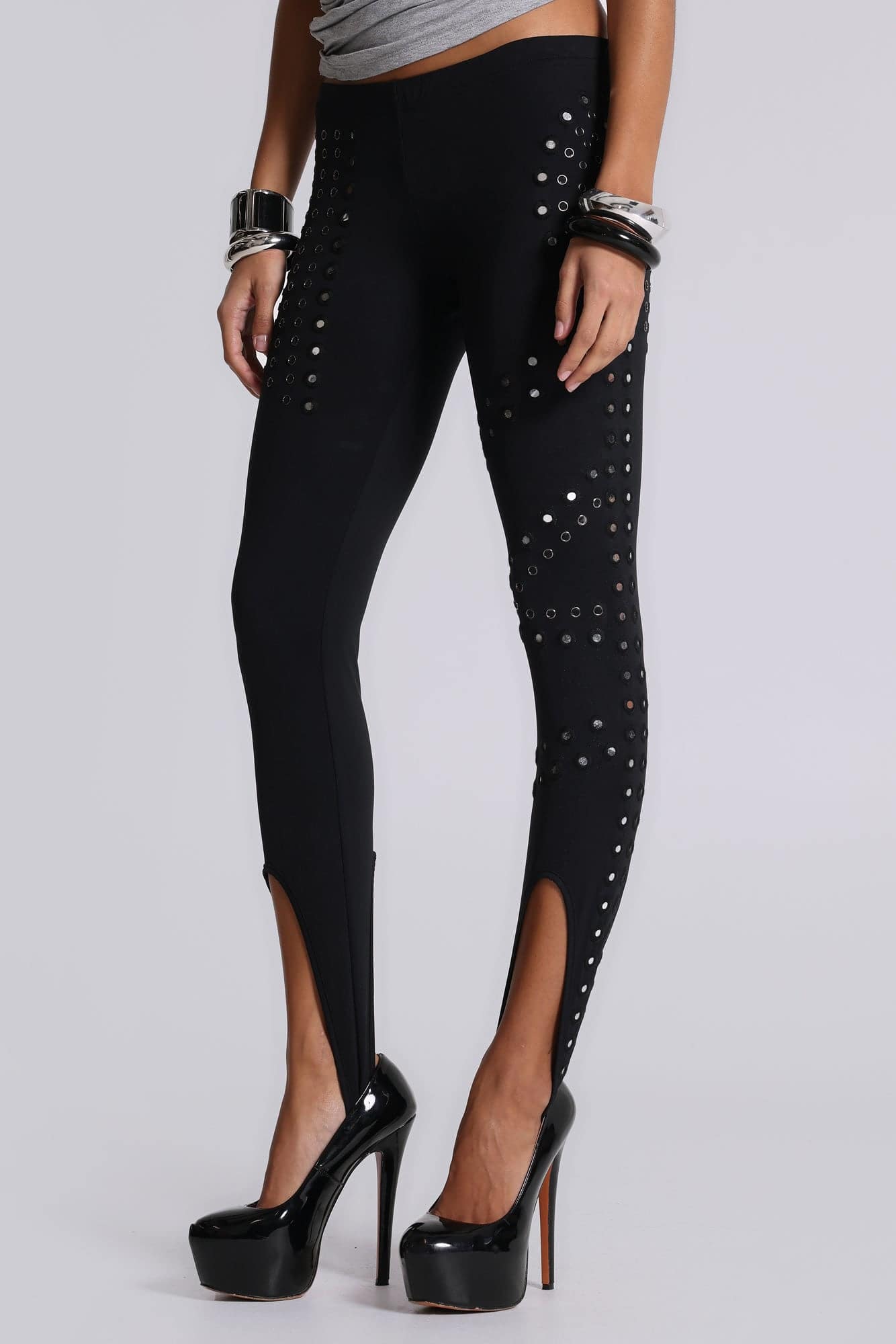 Equora Embellished Stirrup Leggings