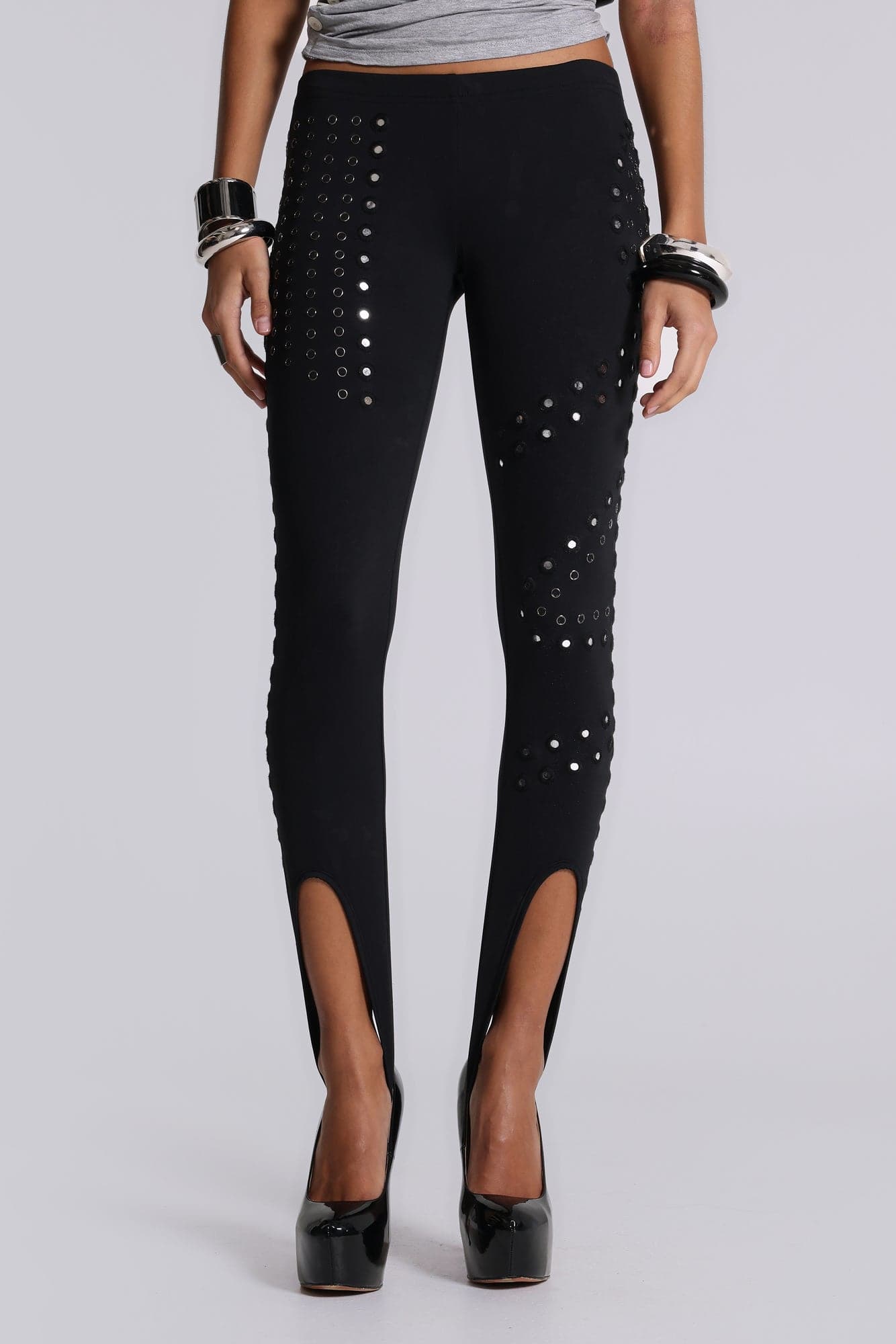 Equora Embellished Stirrup Leggings