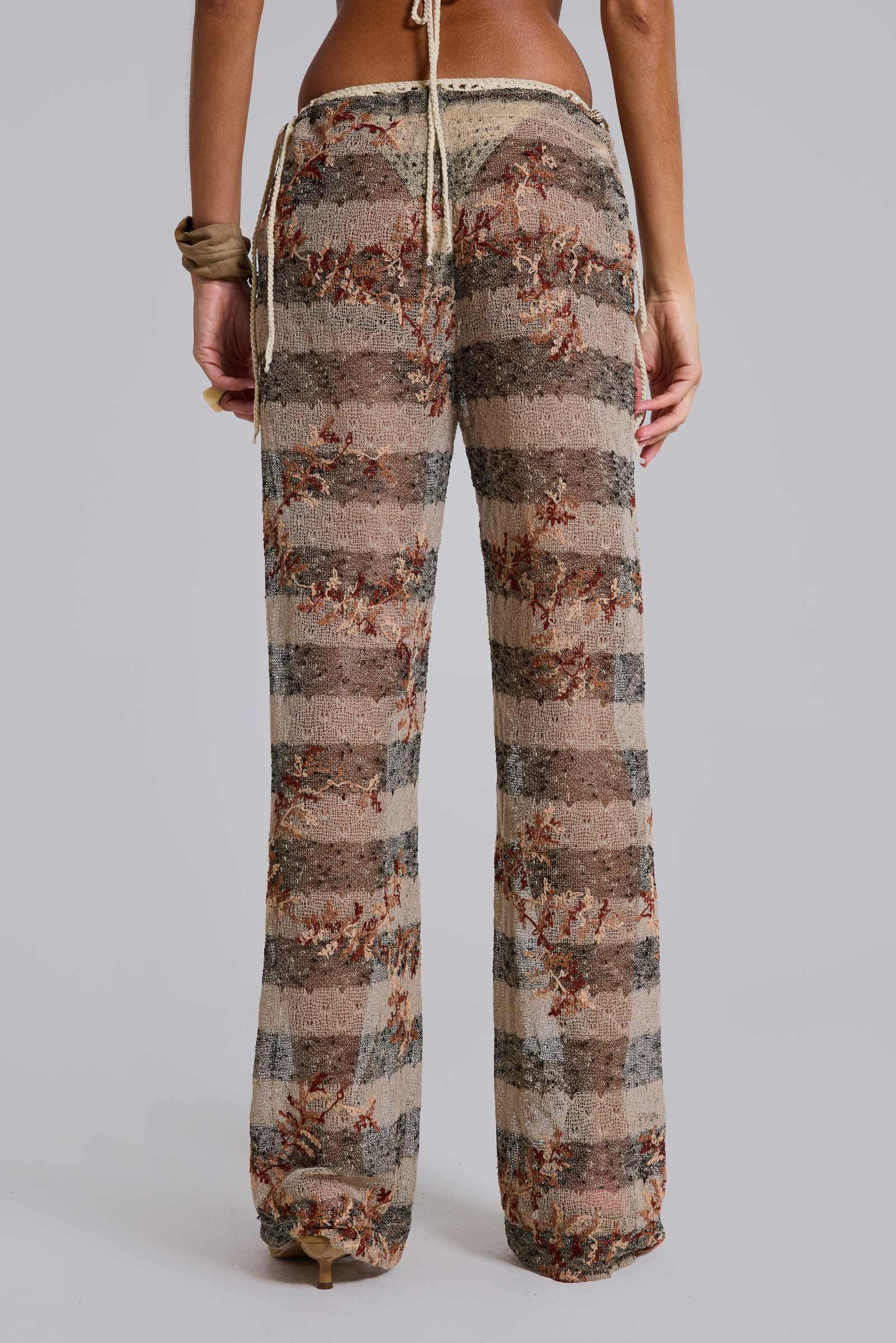 Deva Stripe Knit Trousers