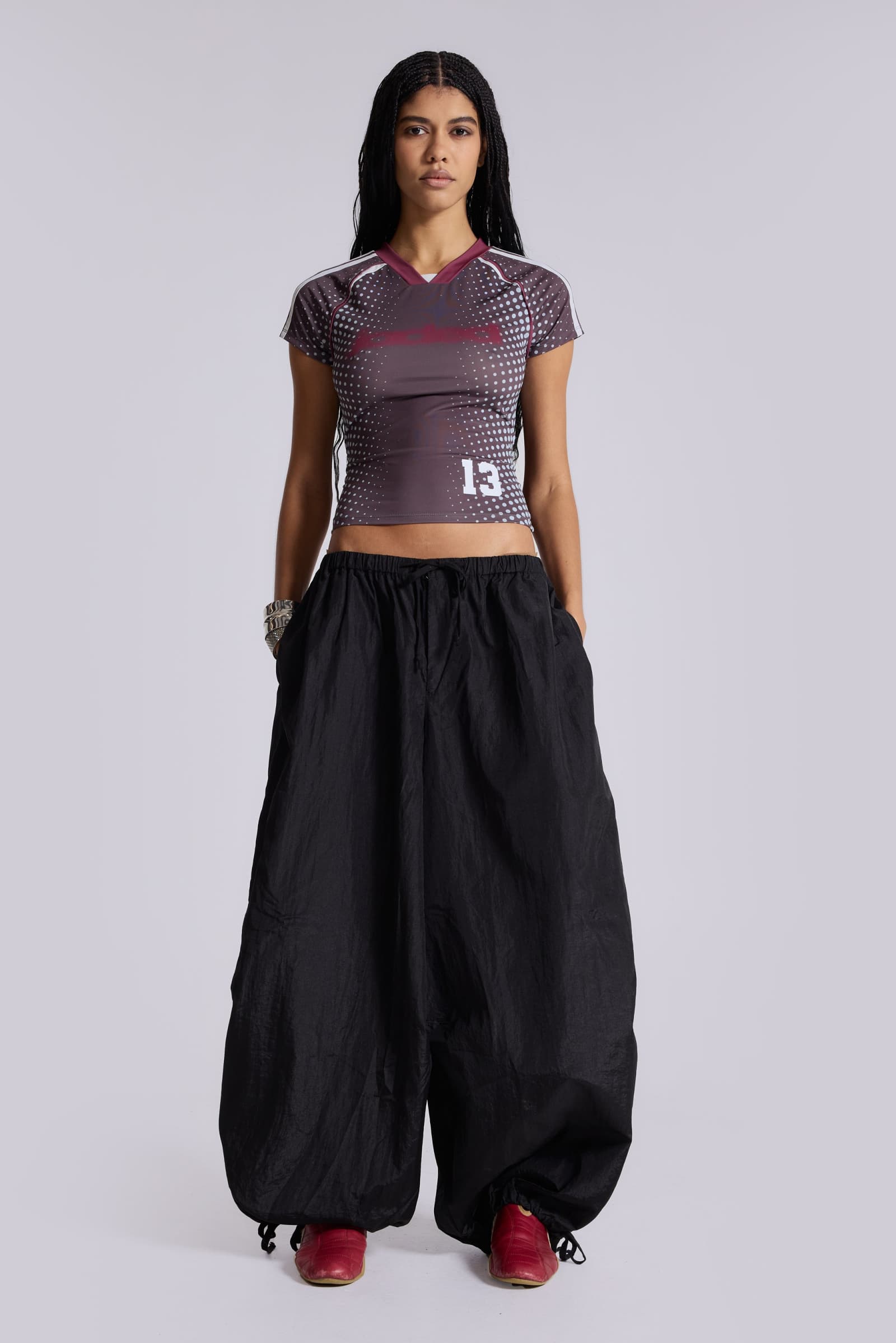 Illusion No.13 Football Baby Tee